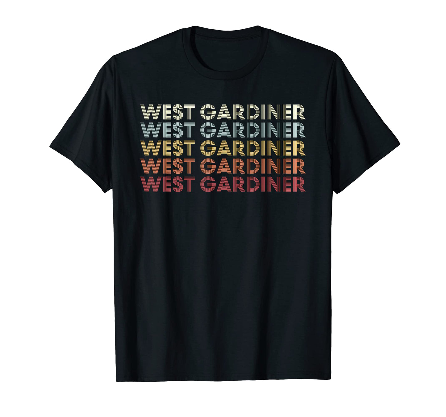 West Gardiner Maine West Gardiner Me T-Shirt - Aesthetic Graphic Men Women - T-Shirt, Sweatshirt, Hoodie