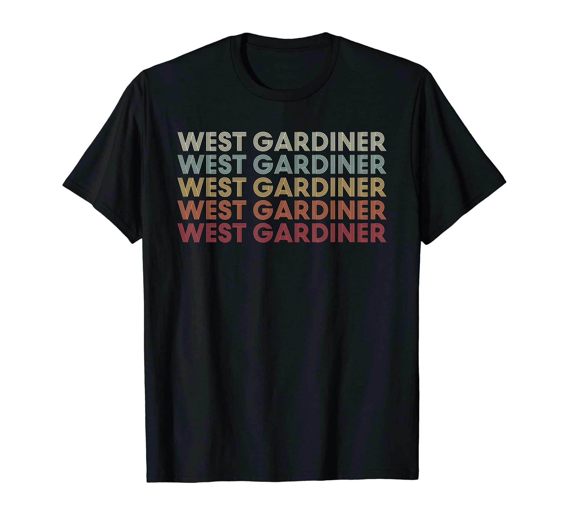 West Gardiner Maine West Gardiner Me T-Shirt - Aesthetic Graphic Men Women - T-Shirt, Sweatshirt, Hoodie