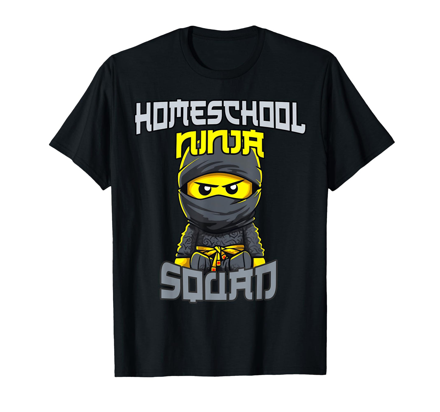Homeschool Ninja Squad Multitasking T-Shirt - Novelty Apparel for Adults - T-Shirt, Sweatshirt, Hoodie