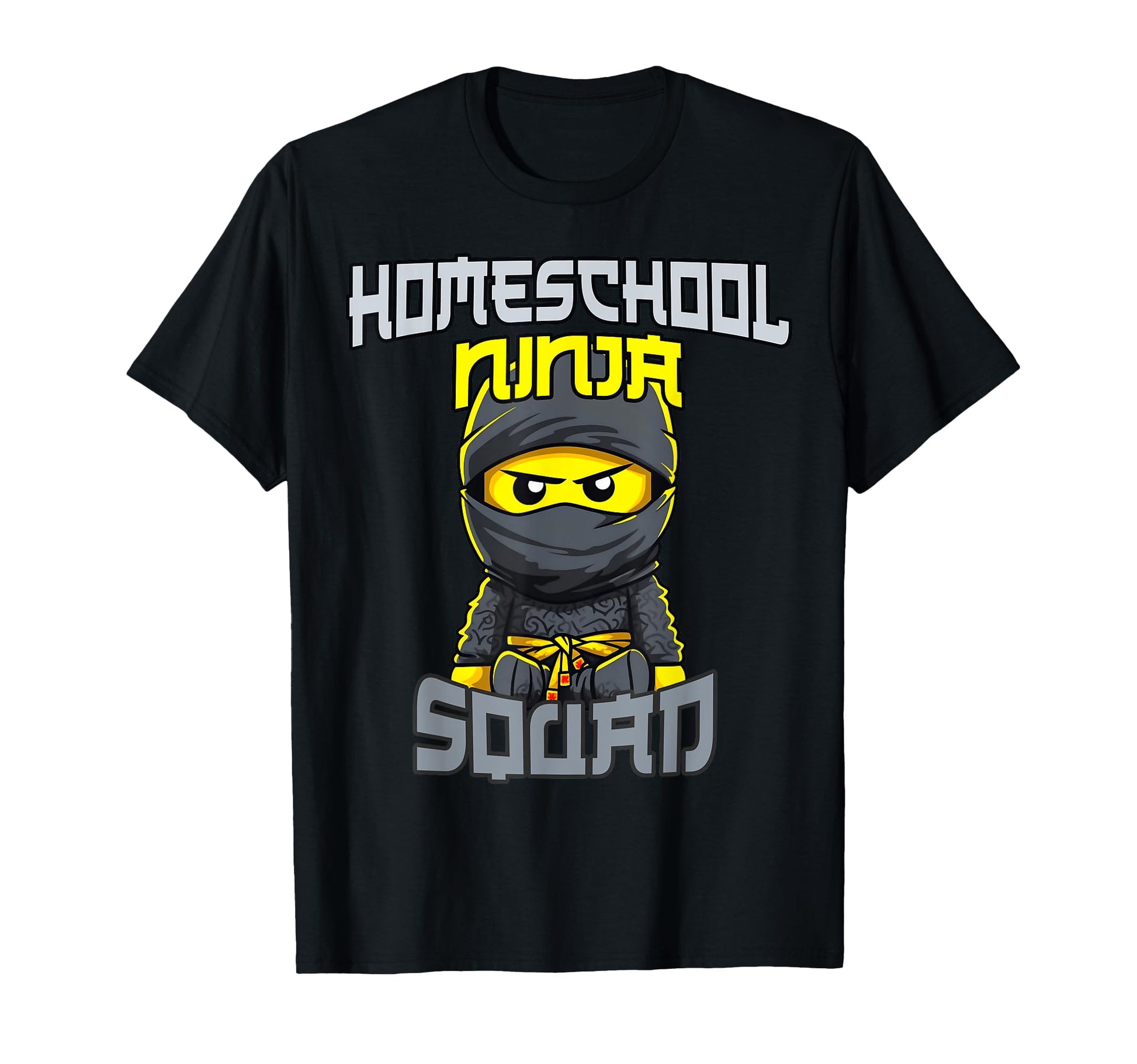 Homeschool Ninja Squad Multitasking T-Shirt - Novelty Apparel for Adults - T-Shirt, Sweatshirt, Hoodie