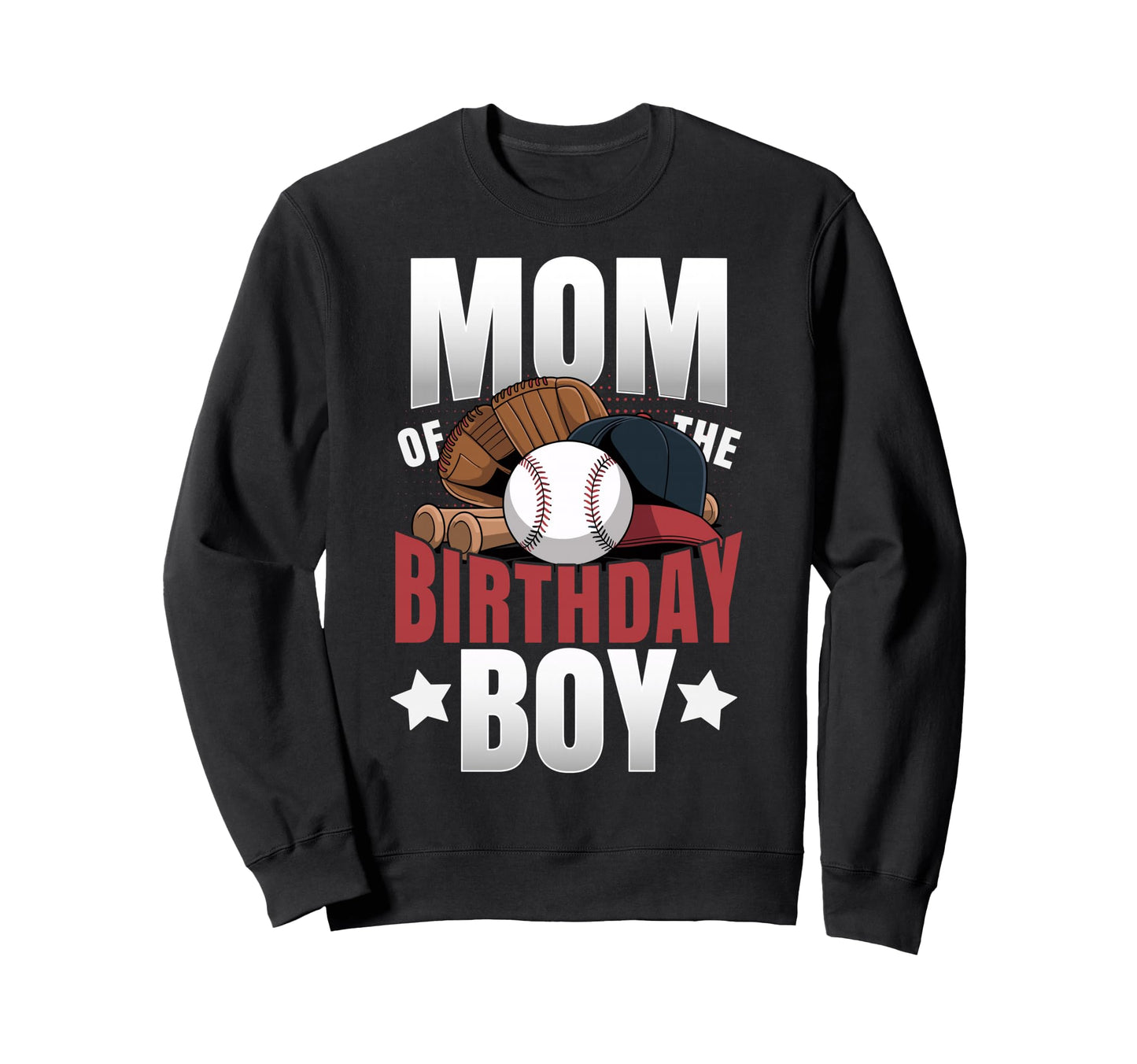 Mom Birthday Matching Baseball Sweatshirt - Trendy Graphic for Adults - T-Shirt, Sweatshirt, Hoodie