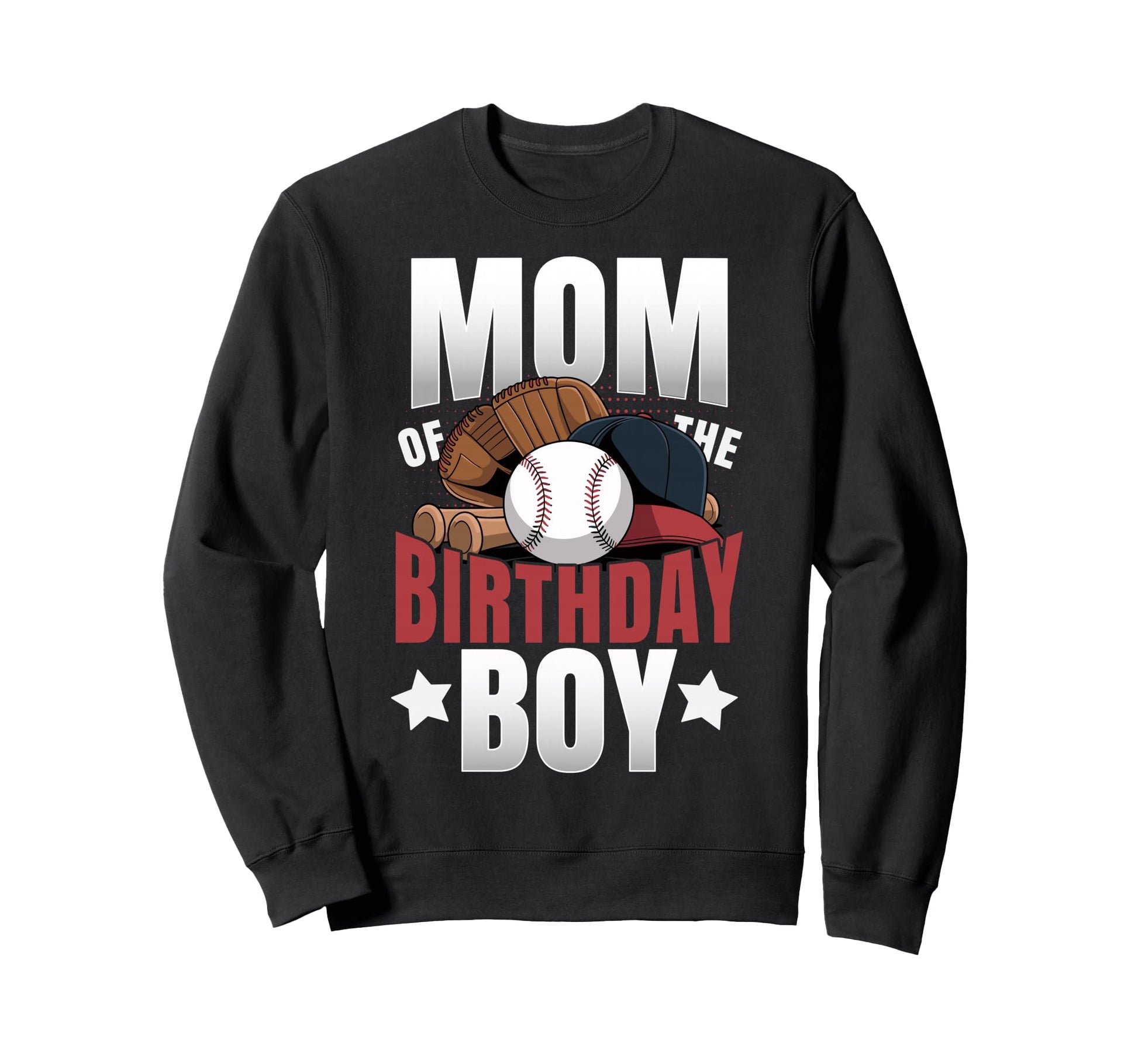 Mom Birthday Matching Baseball Sweatshirt - Trendy Graphic for Adults - T-Shirt, Sweatshirt, Hoodie