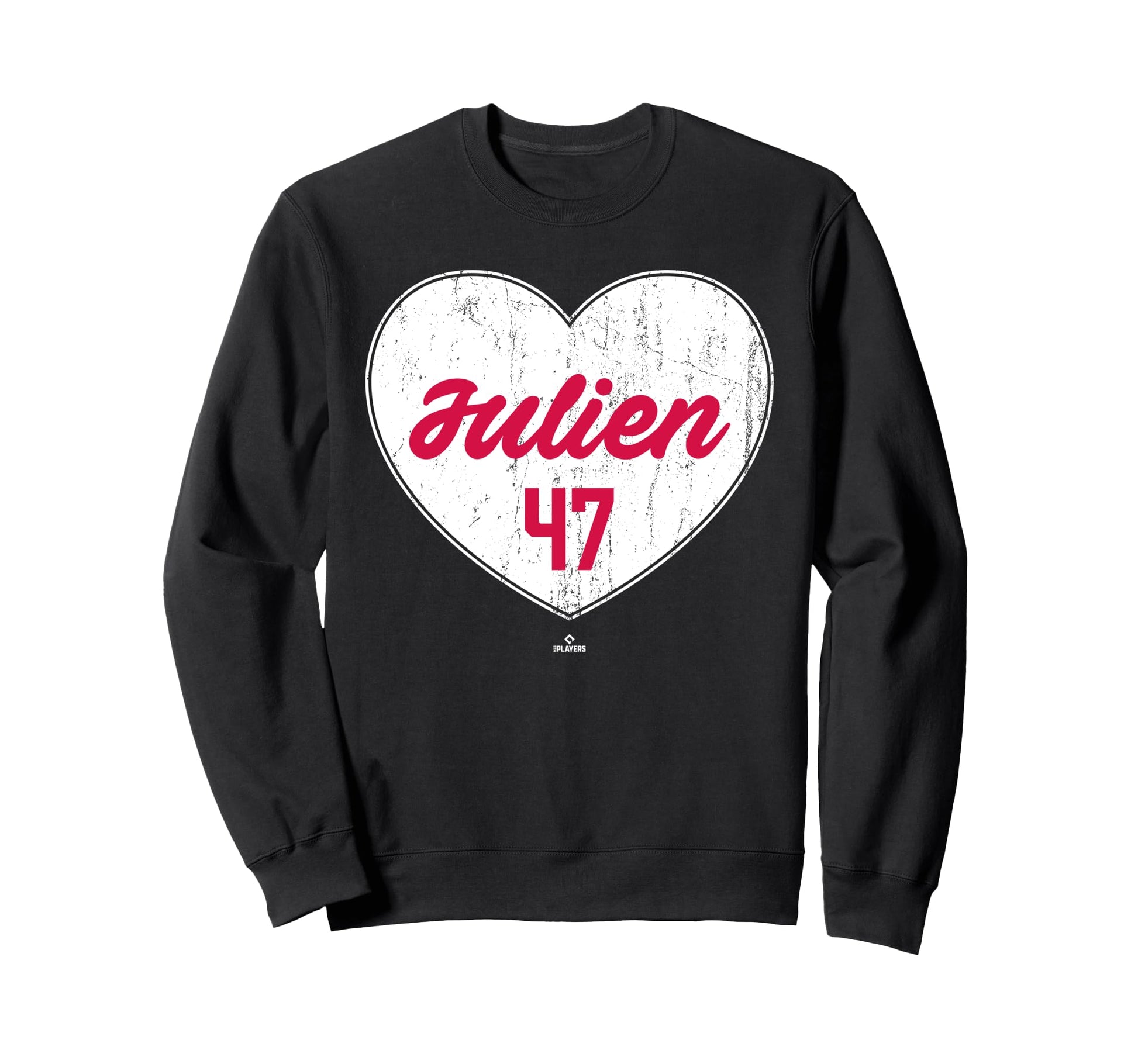 Distressed Heart Edouard Julien Sweatshirt - Fun Novelty Design Unisex - T-Shirt, Sweatshirt, Hoodie
