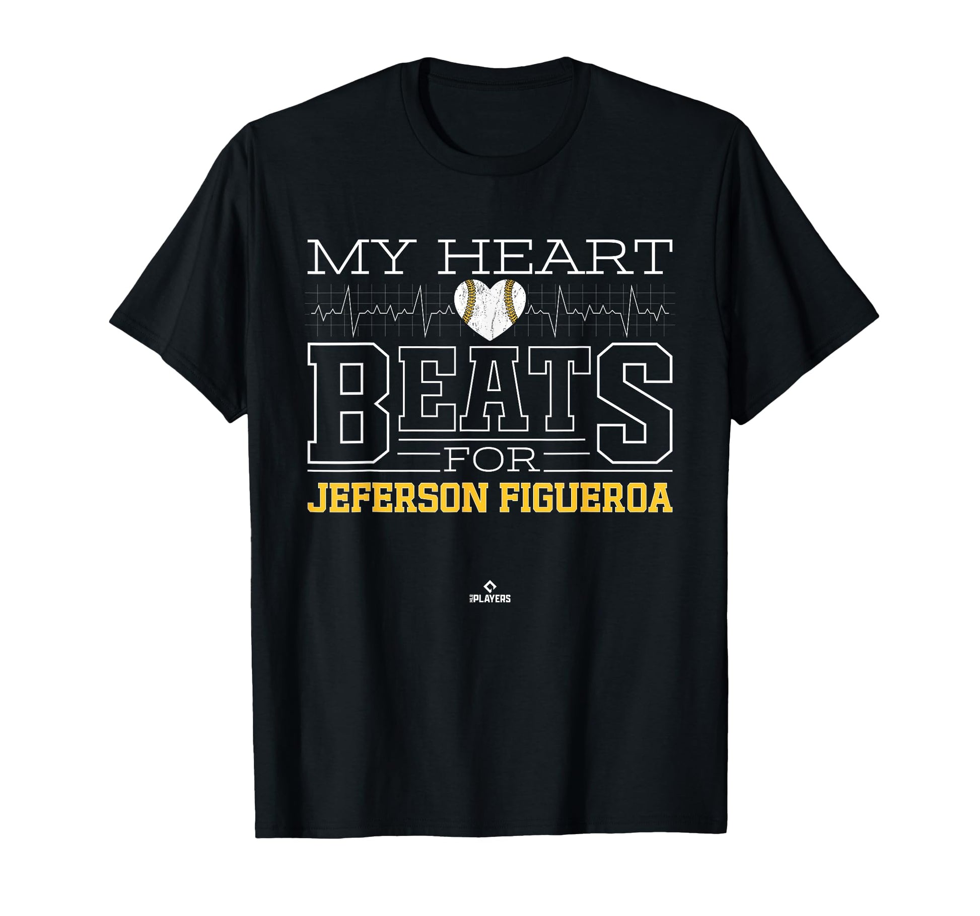 My Heart Beats Jeferson Figueroa T-Shirt - Casual Everyday Wear for Adults - T-Shirt, Sweatshirt, Hoodie