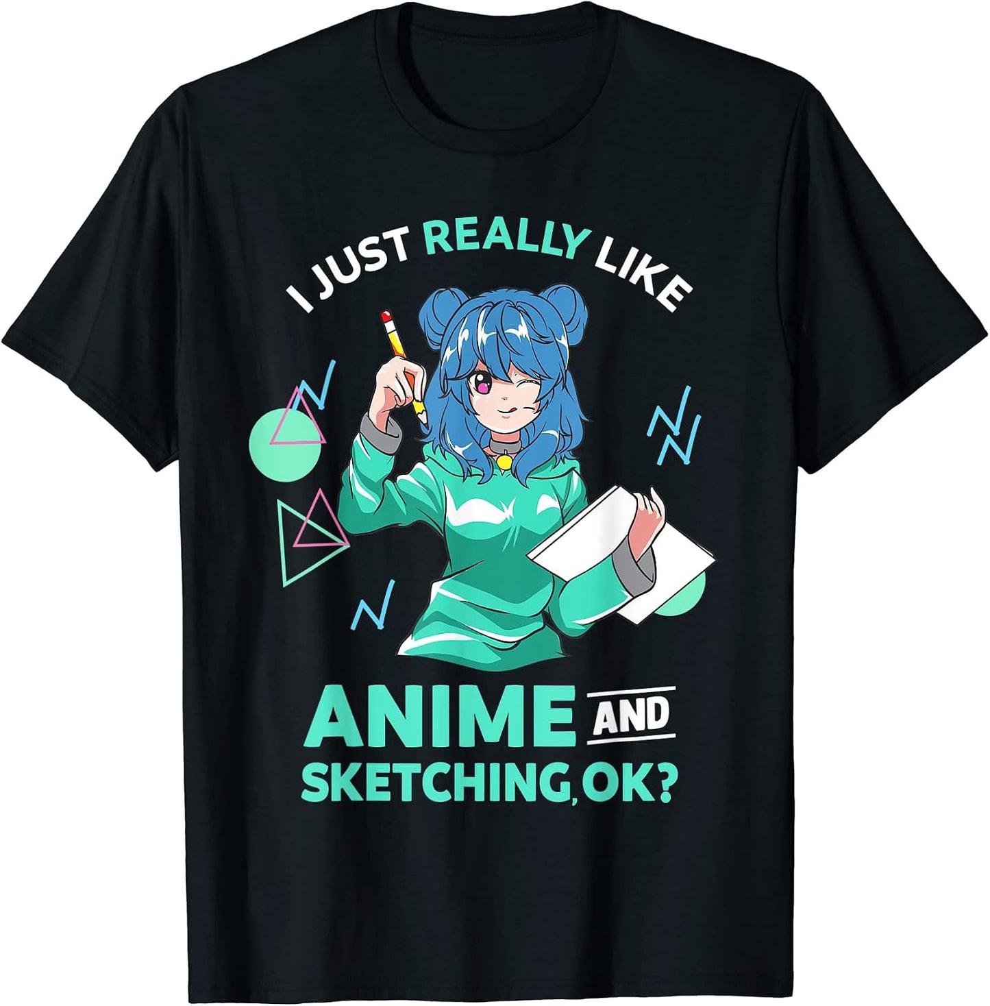 Kawaii Anime Girl Co. - Adult & Kids T-Shirts, Sweatshirts & Hoodies apparel design preview 1