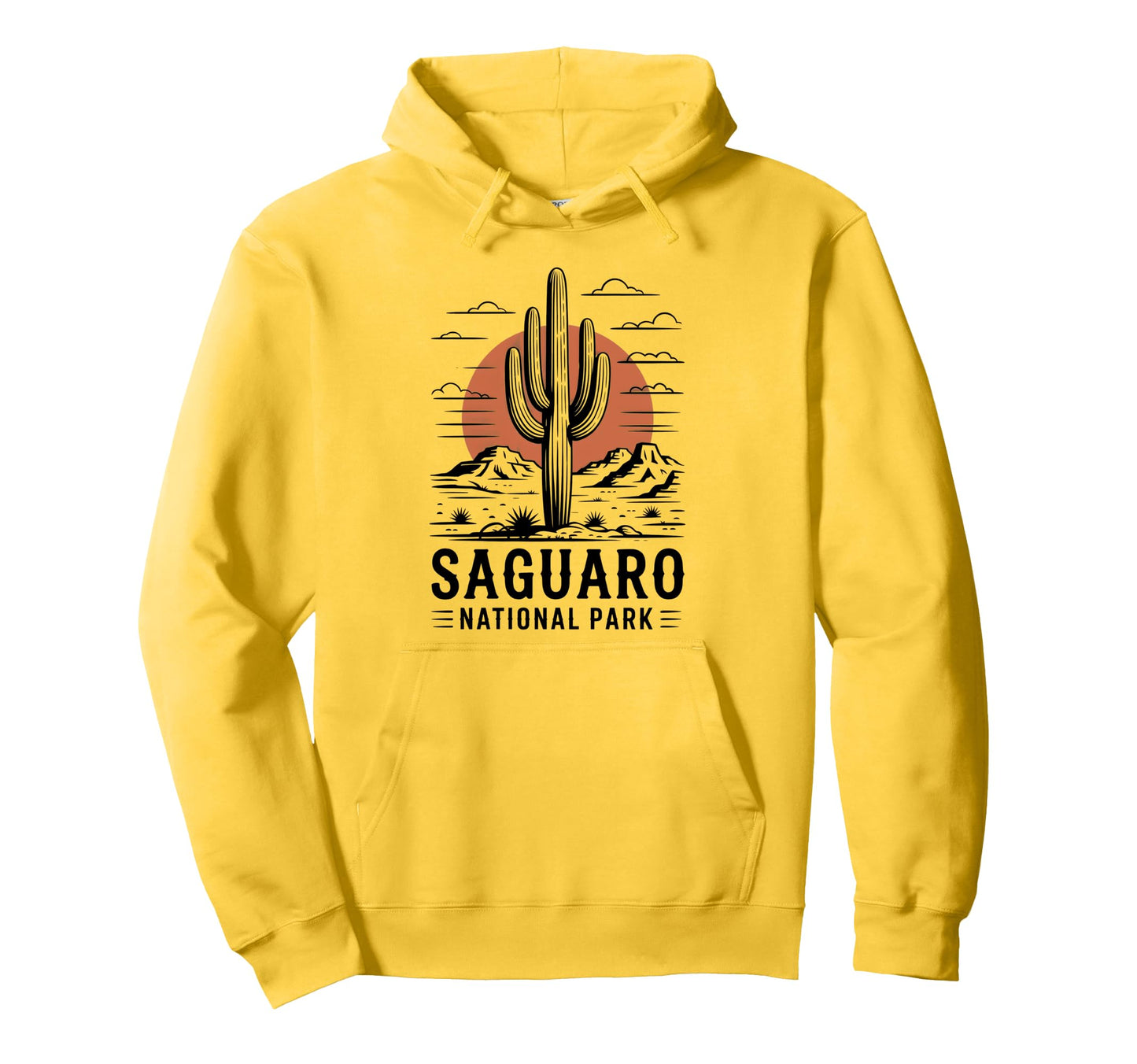 Saguaro National Park Outdoor Hiking Hoodie - Fun Novelty Design Men Women - T-Shirt, Sweatshirt, Hoodie