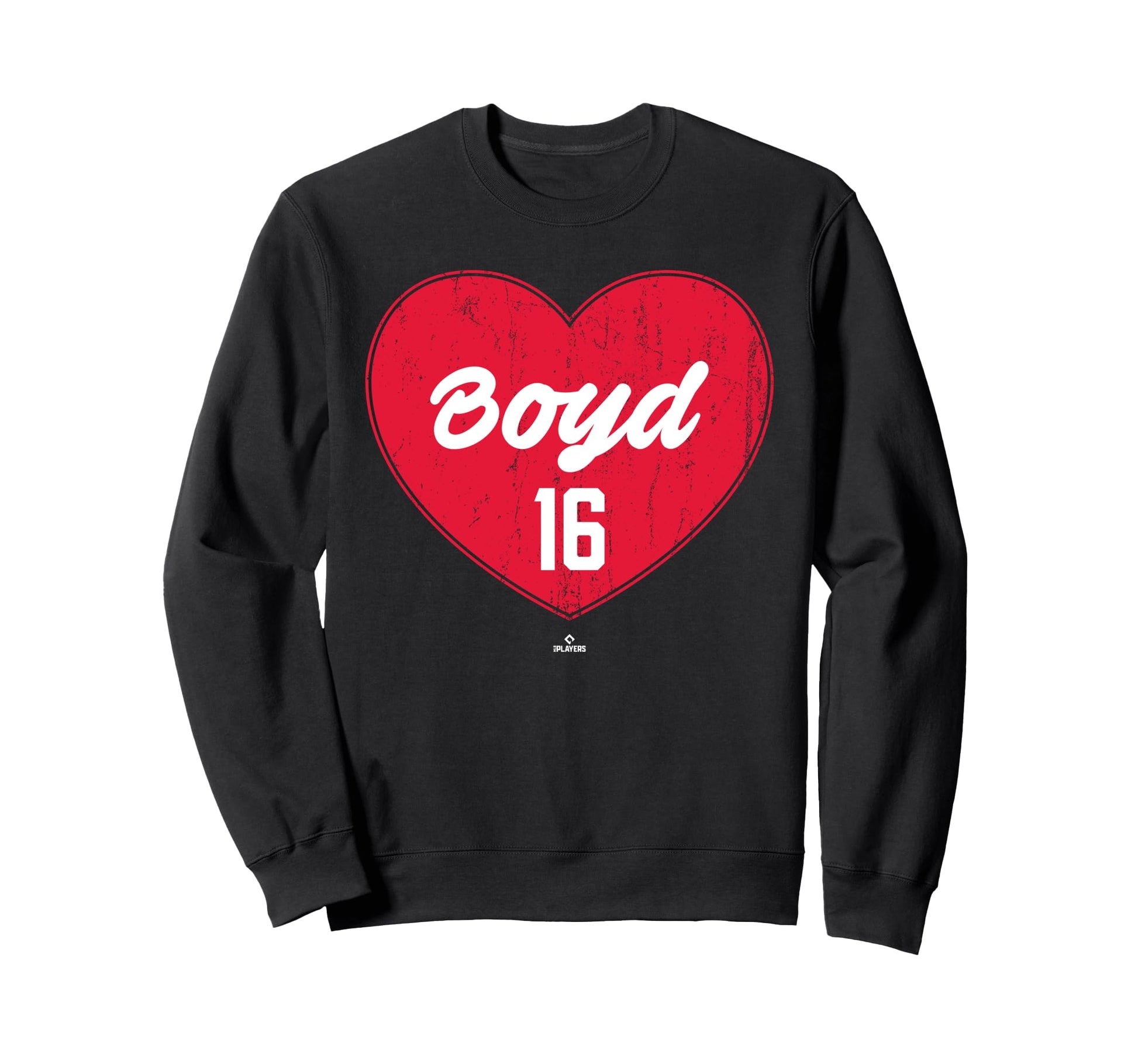 Distressed Heart Matthew Boyd Sweatshirt - Minimalist Print Men Women - T-Shirt, Sweatshirt, Hoodie
