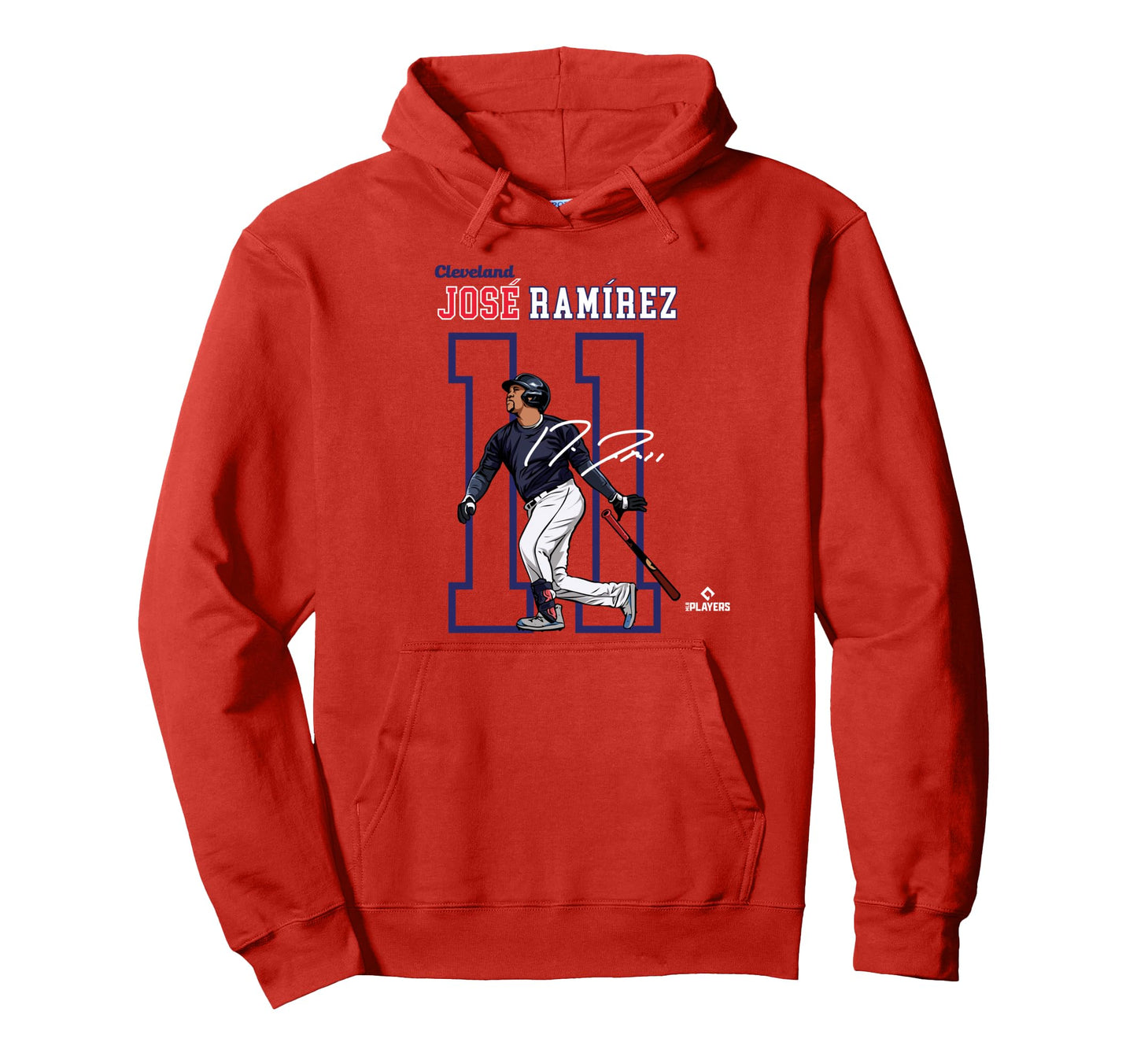 Jose Ramirez Cleveland Baseball Players Hoodie - Novelty Apparel Unisex - T-Shirt, Sweatshirt, Hoodie