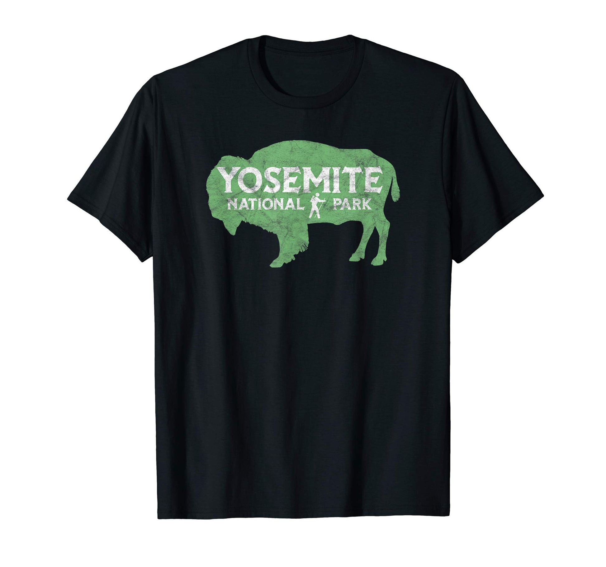 Bison Hiker Yosemite National Park T-Shirt - Trendy Graphic for Adults - T-Shirt, Sweatshirt, Hoodie
