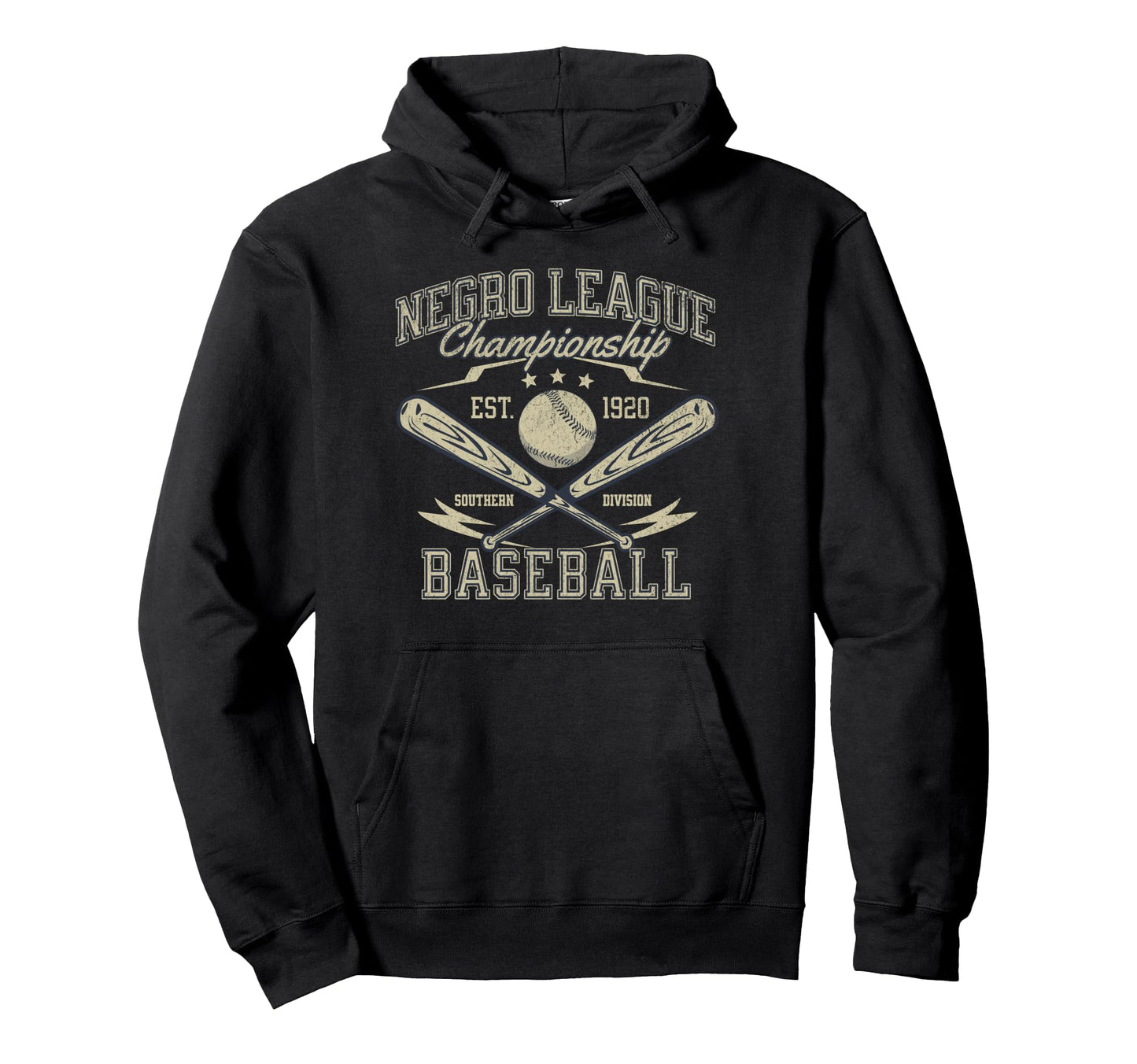 Negro League Baseball Black History Hoodie - Custom Art Print Men Women - T-Shirt, Sweatshirt, Hoodie