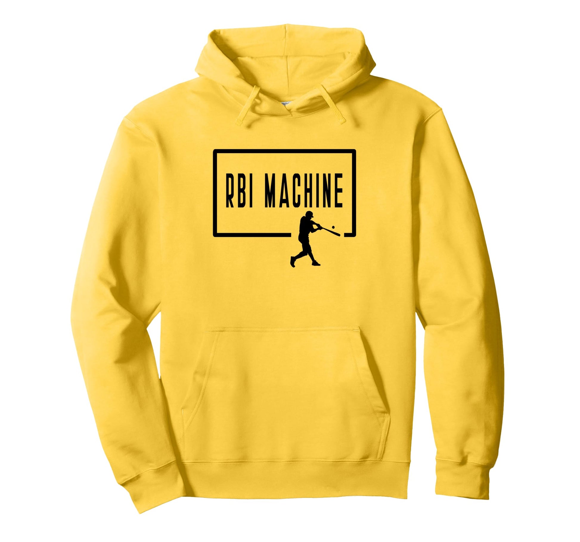Rbi Machine Baseball Batter Homerun Hoodie - Aesthetic Graphic Men Women - T-Shirt, Sweatshirt, Hoodie
