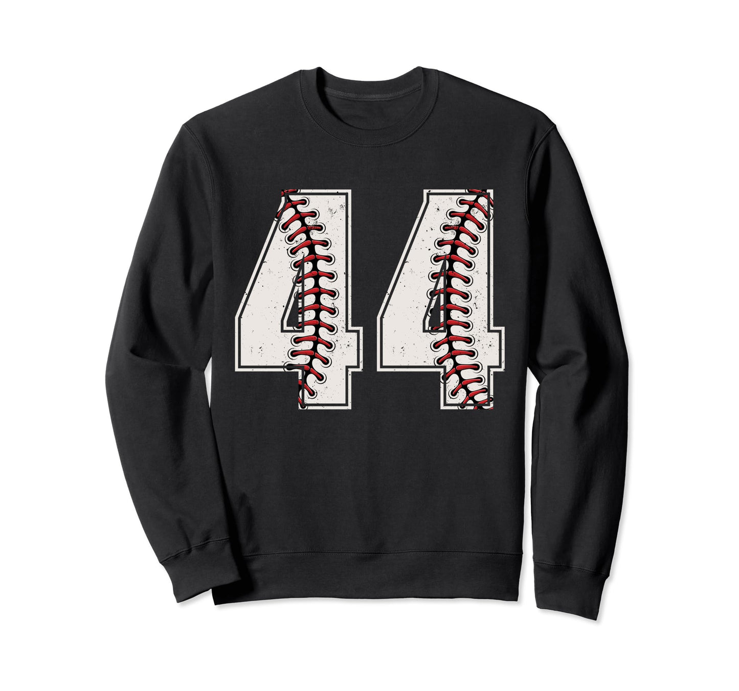 Baseball Player Number 44 Forty Sweatshirt - Streetwear Style for Adults - T-Shirt, Sweatshirt, Hoodie