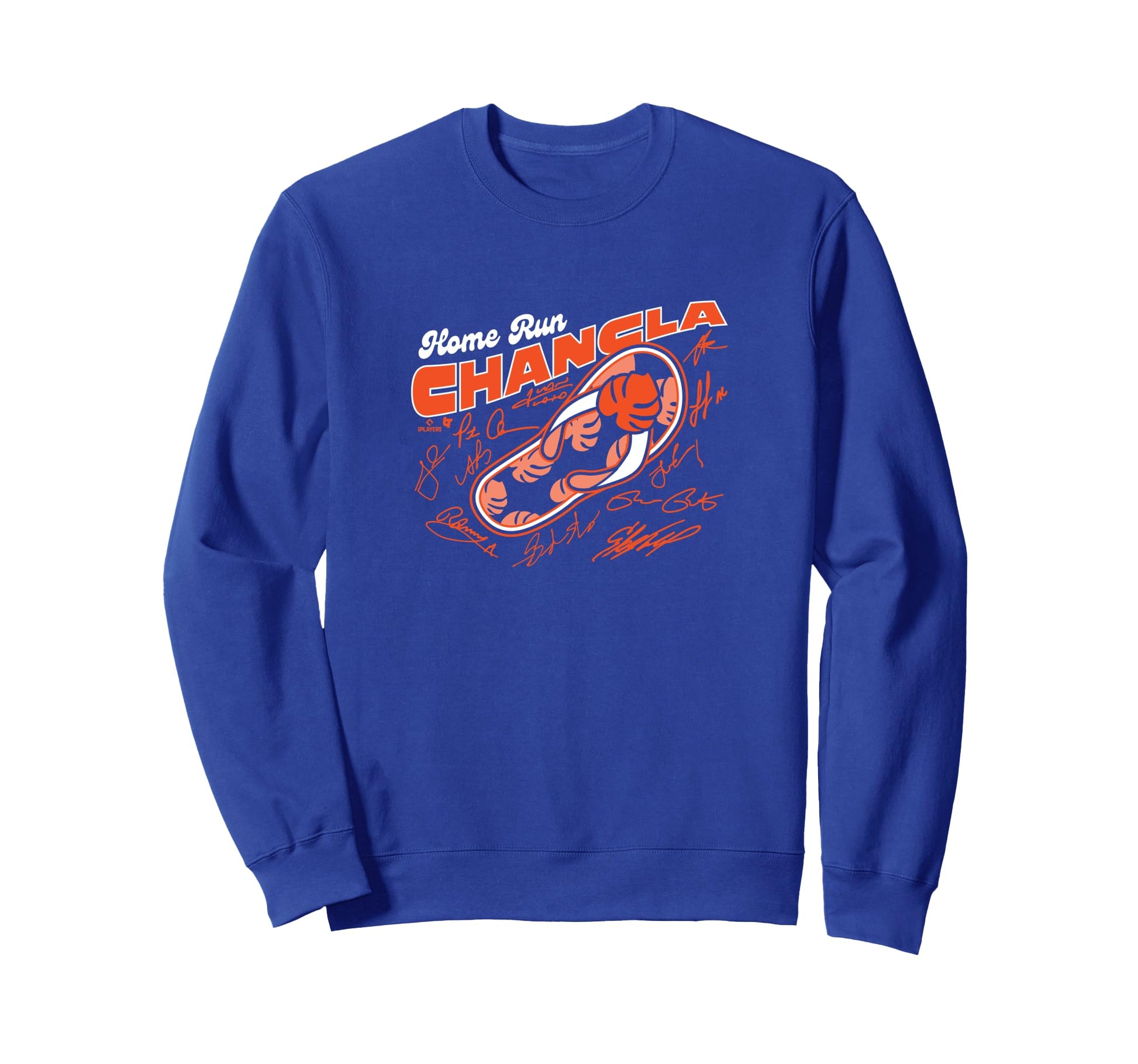 Home Run Chancla New York Baseball Sweatshirt - Fun Novelty Design Unisex - T-Shirt, Sweatshirt, Hoodie
