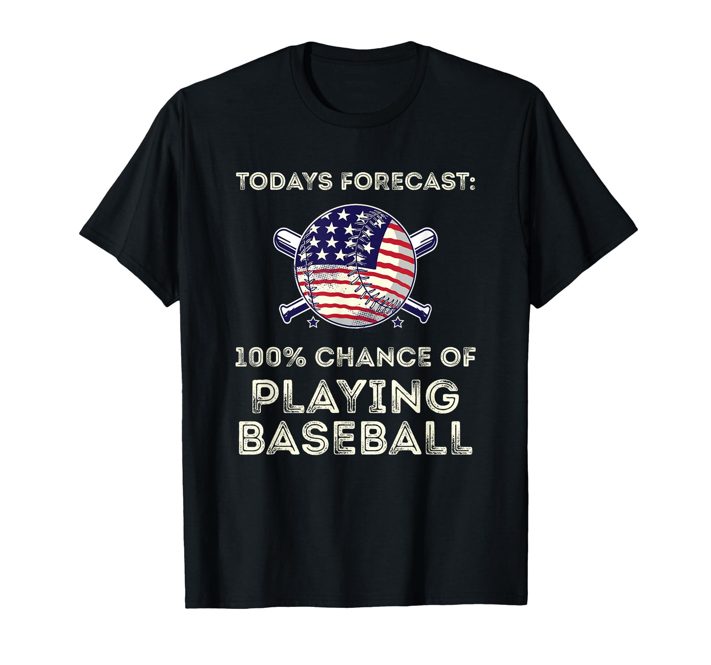 American Ball Baseball Todays T-Shirt - Casual Everyday Wear for Adults - T-Shirt, Sweatshirt, Hoodie
