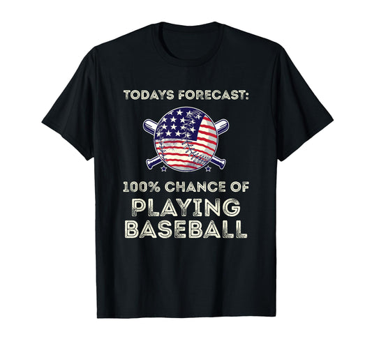 American Ball Baseball Todays T-Shirt - Casual Everyday Wear for Adults - T-Shirt, Sweatshirt, Hoodie