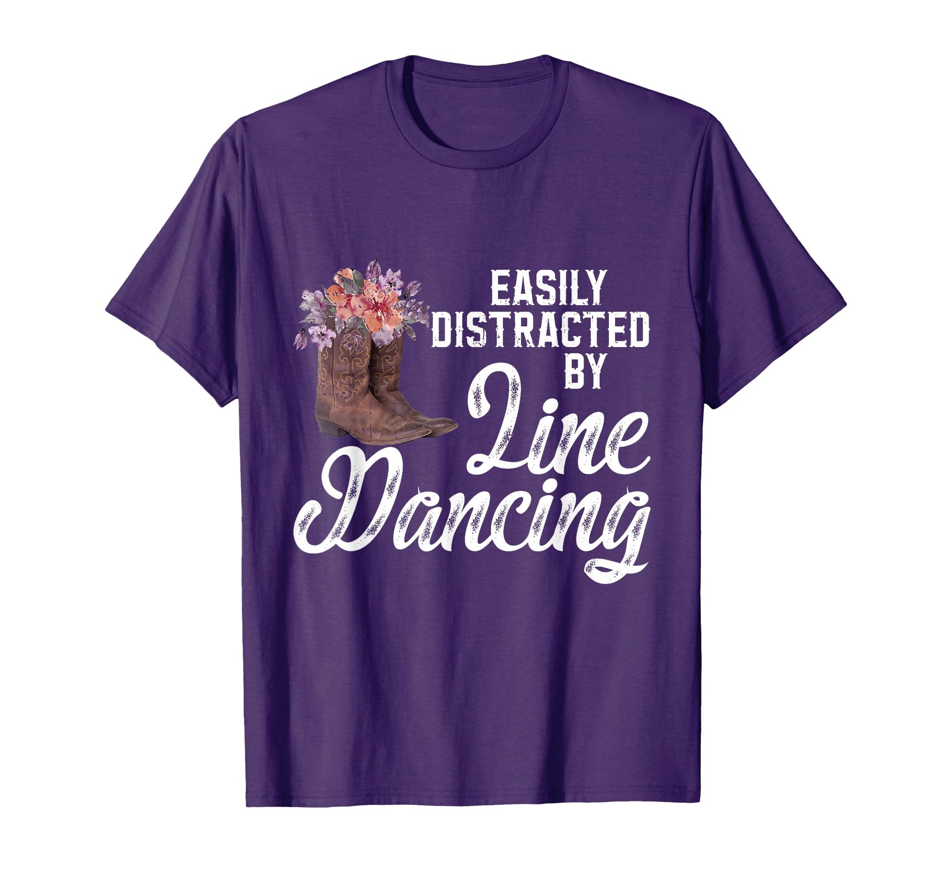 Line Dancing Cowboy Boots Country T-Shirt - Novelty Apparel for Adults - T-Shirt, Sweatshirt, Hoodie