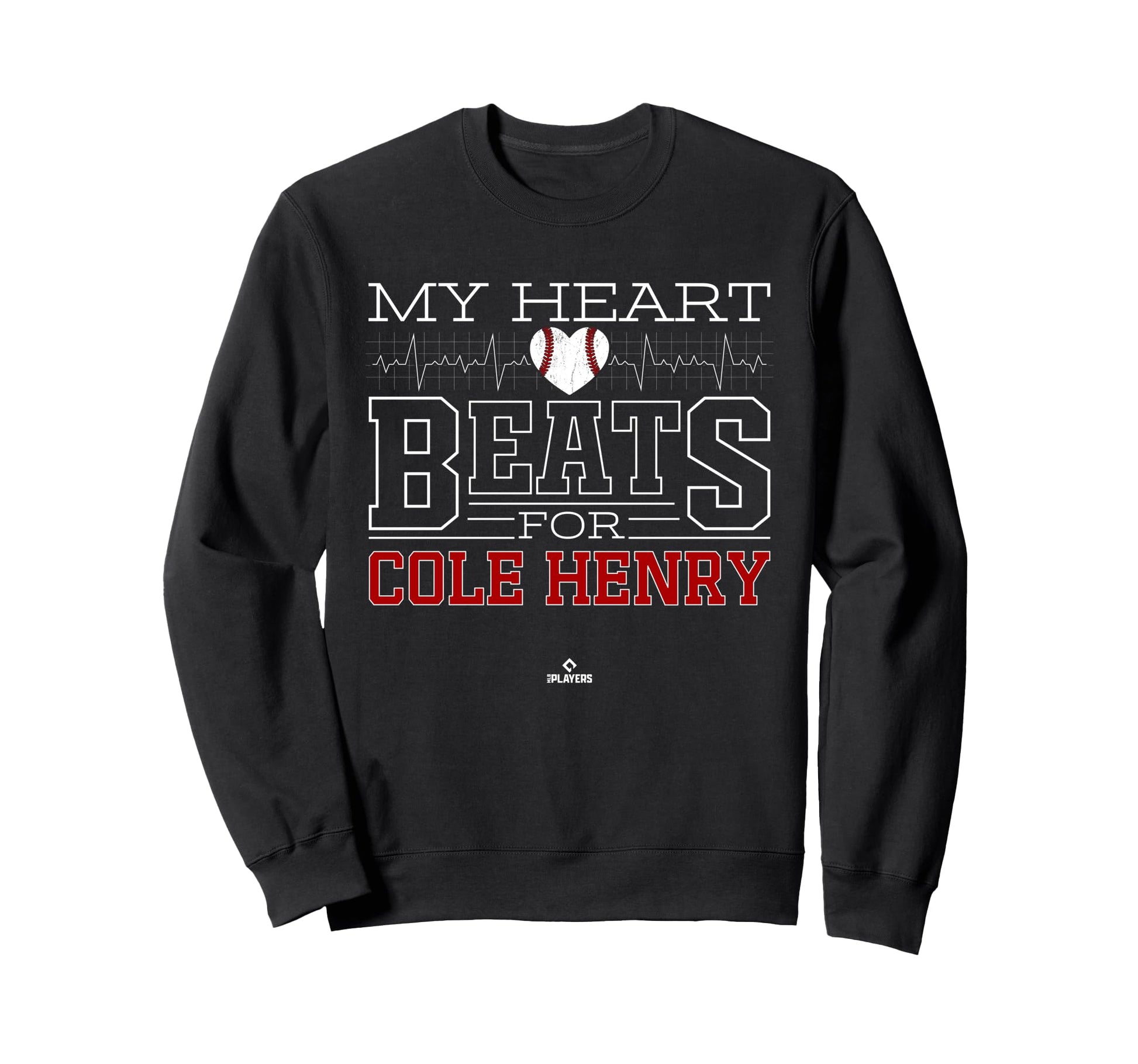My Heart Beats Cole Henry Prospect Sweatshirt - Minimalist Print Men Women - T-Shirt, Sweatshirt, Hoodie