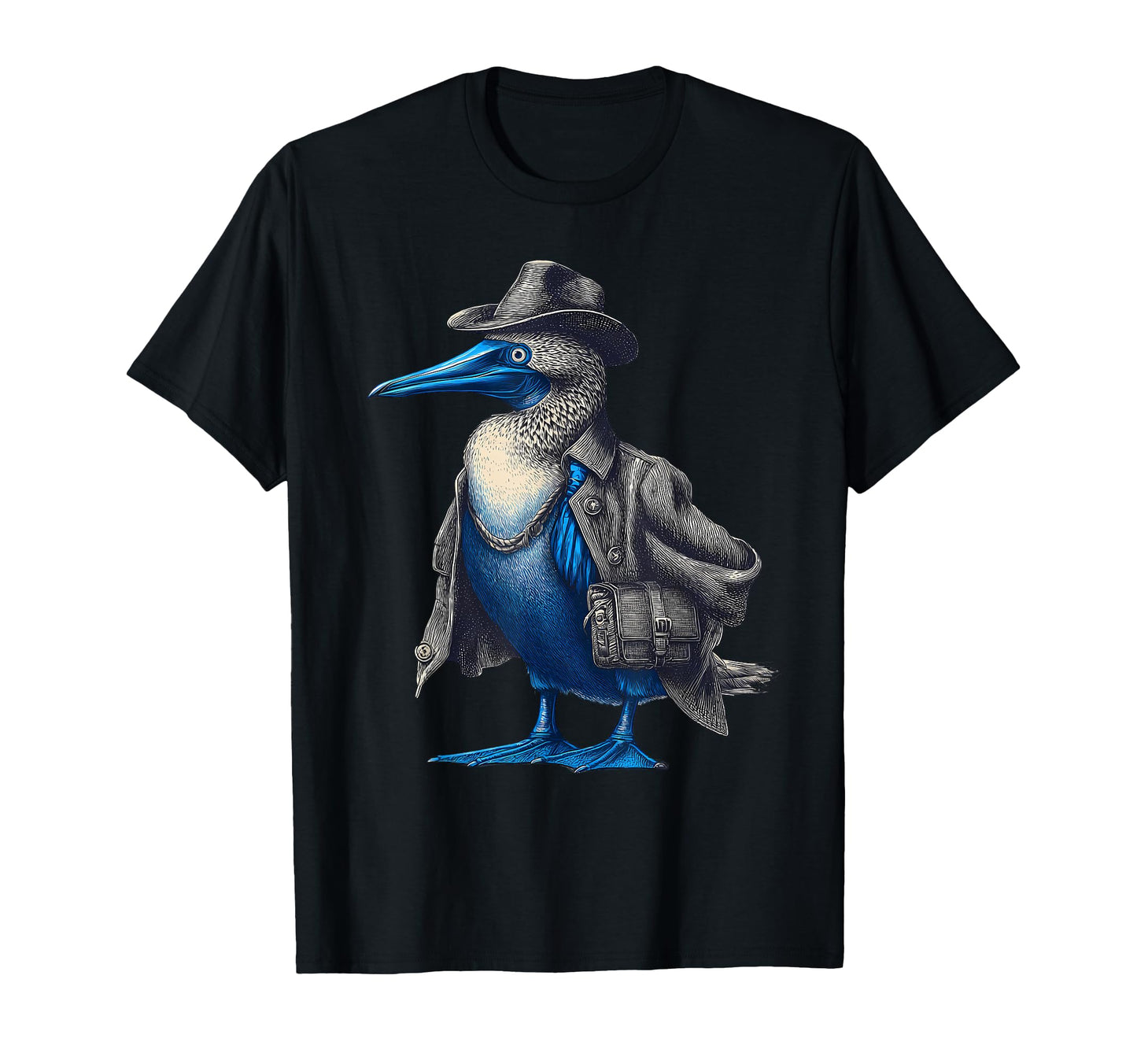 Blue Footed Booby Cowboy Cowgirl T-Shirt - Streetwear Style for Adults - T-Shirt, Sweatshirt, Hoodie