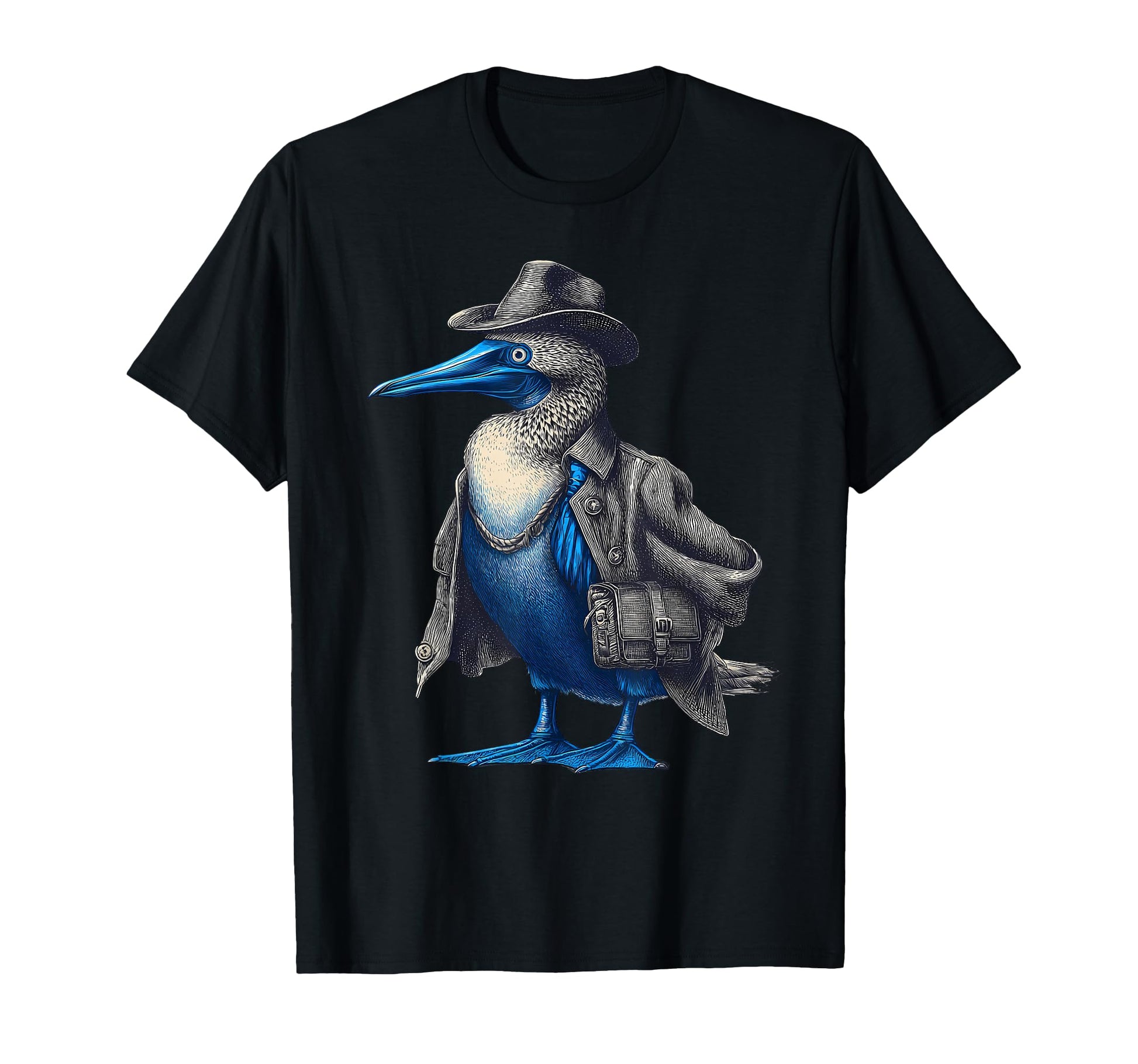 Blue Footed Booby Cowboy Cowgirl T-Shirt - Streetwear Style for Adults - T-Shirt, Sweatshirt, Hoodie