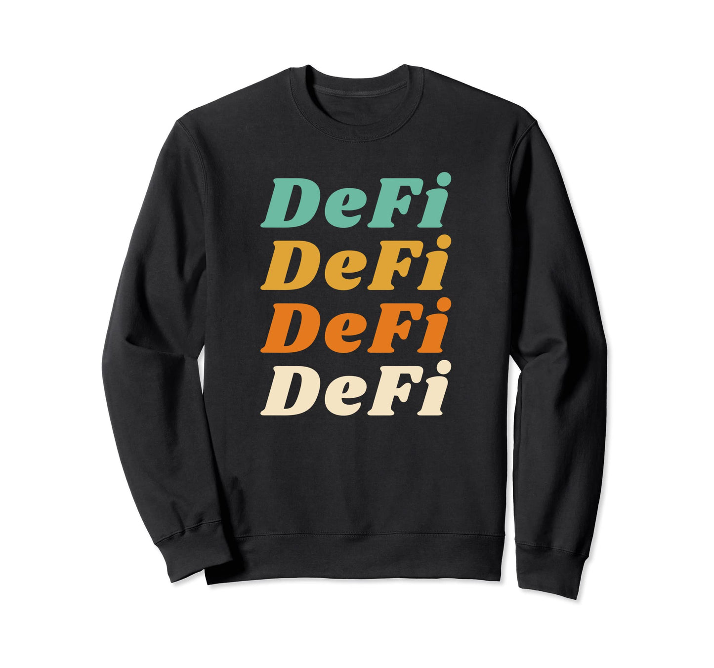 Defi Decentralized Finance Sweatshirt - Custom Art Print for Adults - T-Shirt, Sweatshirt, Hoodie