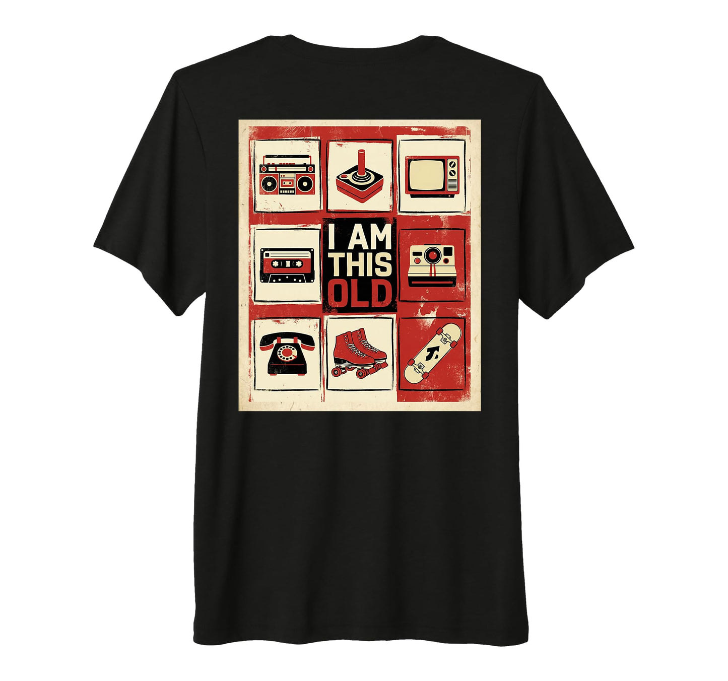 Nostalgia 80S Gifts Japanese Art 1980S T-Shirt - Unique Graphic for Adults - T-Shirt, Sweatshirt, Hoodie