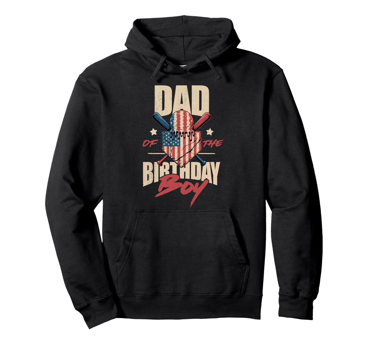 Dad Birthday Matching Baseball Birthday Hoodie - Streetwear Style Men Women - T-Shirt, Sweatshirt, Hoodie