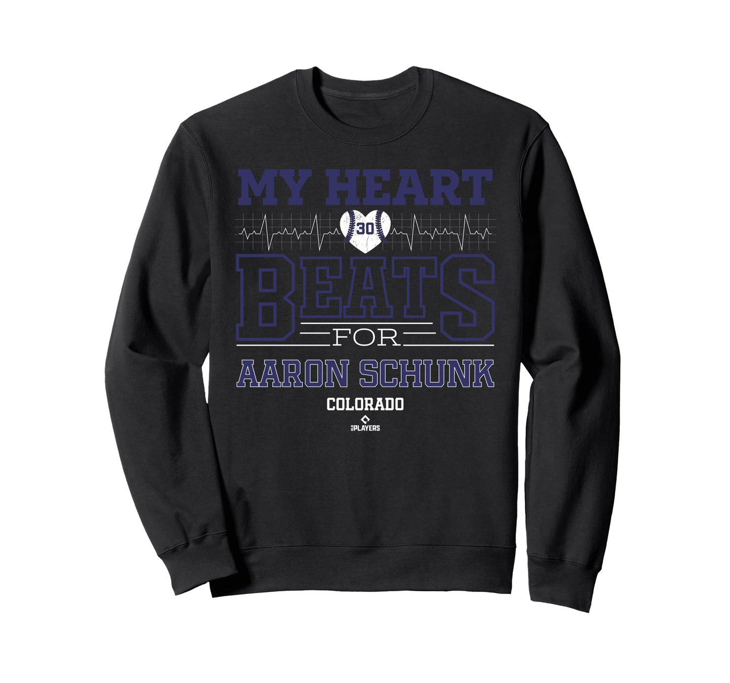 My Heart Beats Aaron Schunk Colorado Sweatshirt - Trendy Graphic Unisex - T-Shirt, Sweatshirt, Hoodie