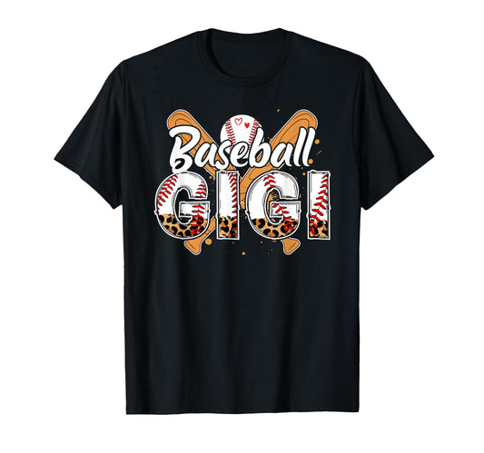 Baseball Gigi Leopard Gigi Baseball T-Shirt - Aesthetic Graphic for Adults - T-Shirt, Sweatshirt, Hoodie