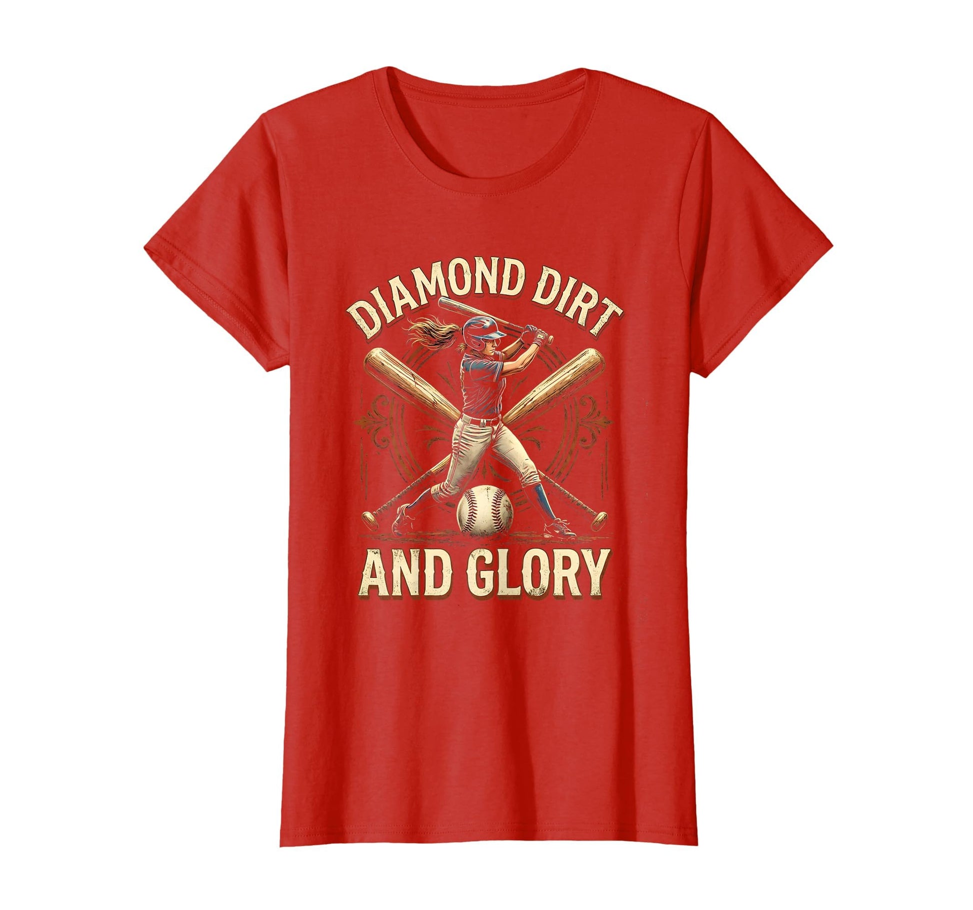Diamond Dirt And Glory Womens T-Shirt - Streetwear Style for Adults - T-Shirt, Sweatshirt, Hoodie
