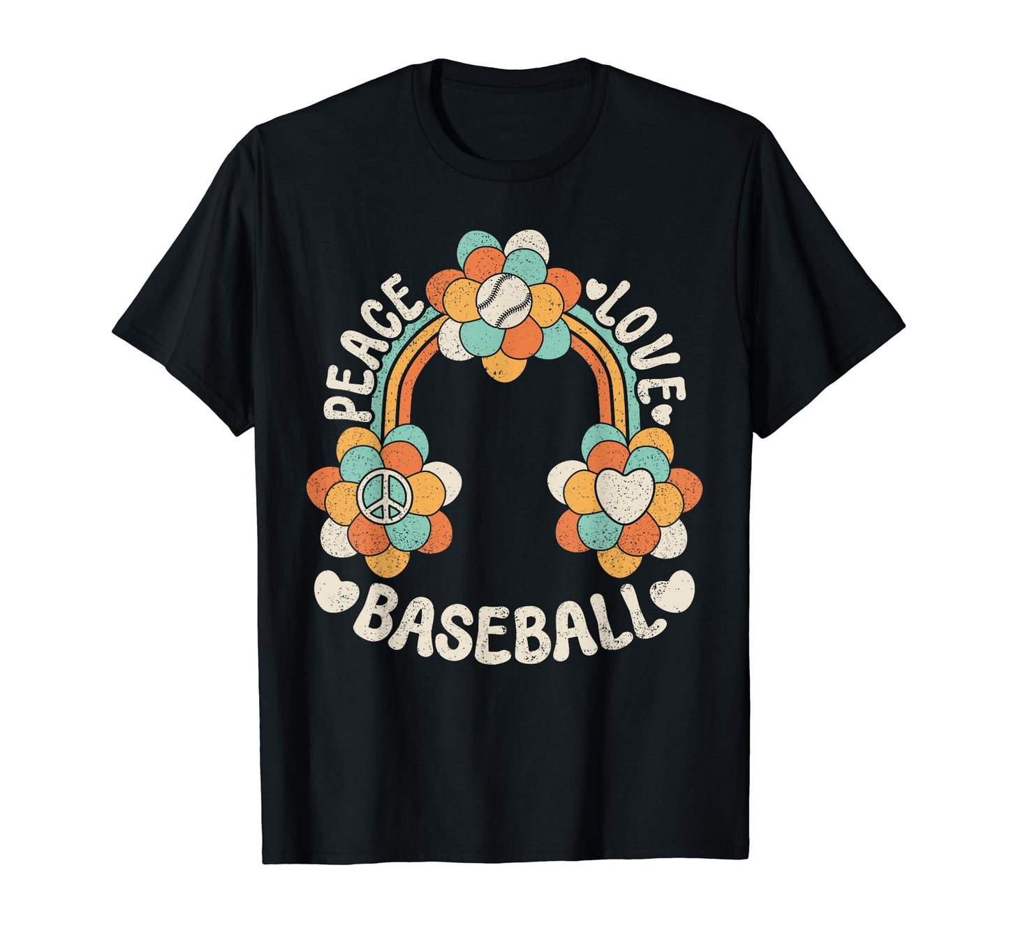 60S 70S Groovy Rainbow Outfit Hippie T-Shirt - Novelty Apparel for Adults - T-Shirt, Sweatshirt, Hoodie