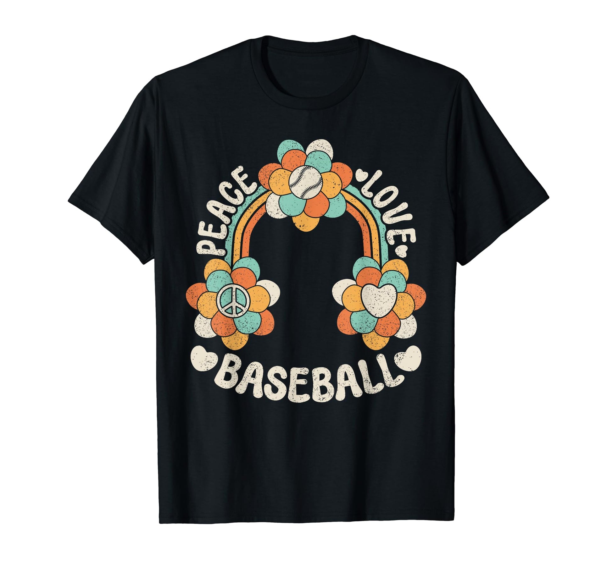 60S 70S Groovy Rainbow Outfit Hippie T-Shirt - Novelty Apparel for Adults - T-Shirt, Sweatshirt, Hoodie
