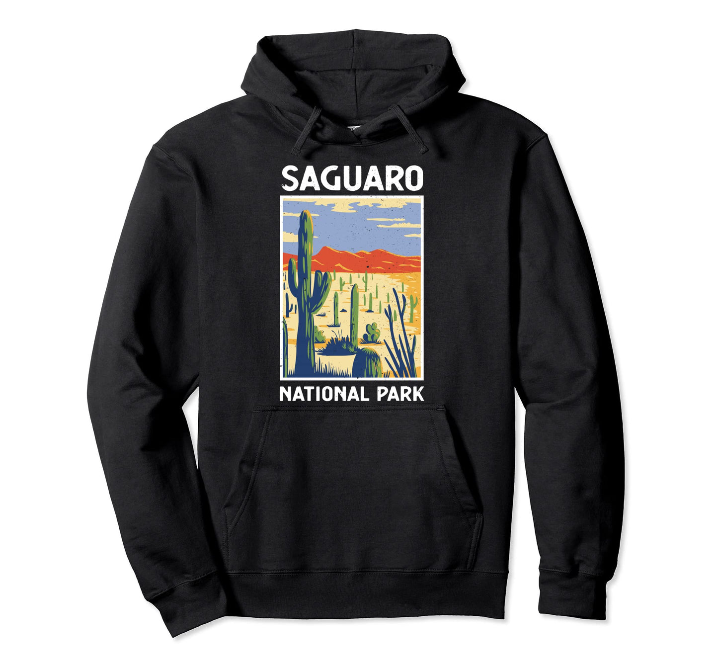 Saguaro National Park Outdoor Camping Hoodie - Trendy Graphic Men Women - T-Shirt, Sweatshirt, Hoodie