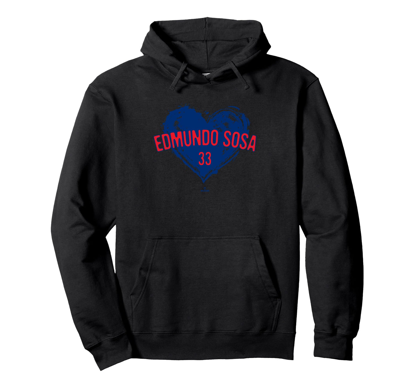 Distressed Heart Edmundo Sosa Hoodie - Graphic Print for Adults - T-Shirt, Sweatshirt, Hoodie