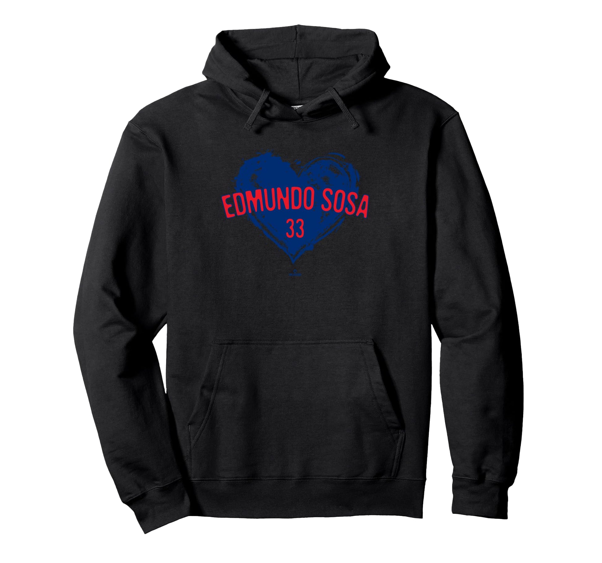 Distressed Heart Edmundo Sosa Hoodie - Graphic Print for Adults - T-Shirt, Sweatshirt, Hoodie