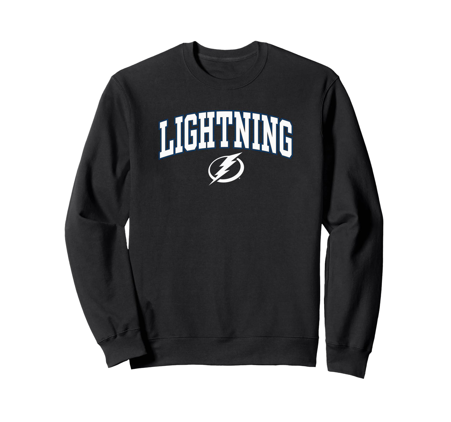Tampa Bay Lightning Arch Over Black Sweatshirt - Custom Art Print Unisex - T-Shirt, Sweatshirt, Hoodie