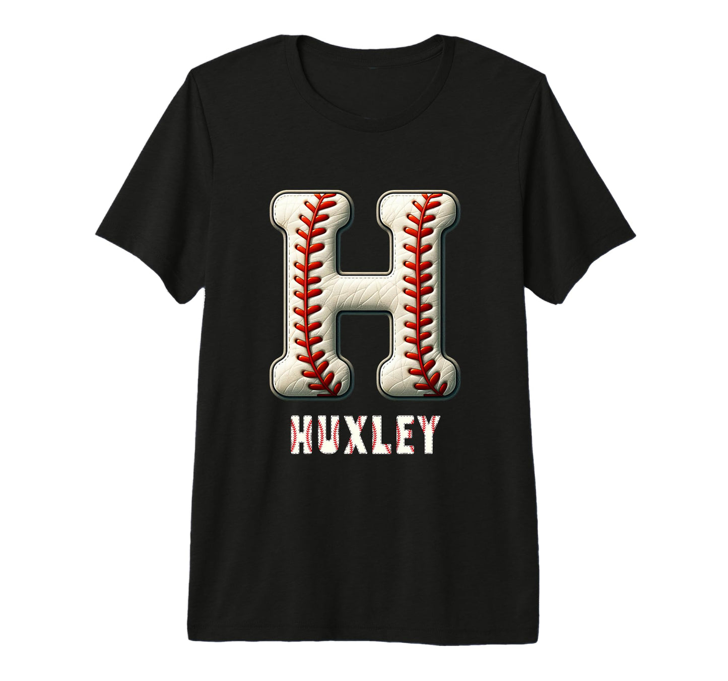 Baseball Home Run Lars Initial Letter T-Shirt - Minimalist Print Men Women - T-Shirt, Sweatshirt, Hoodie