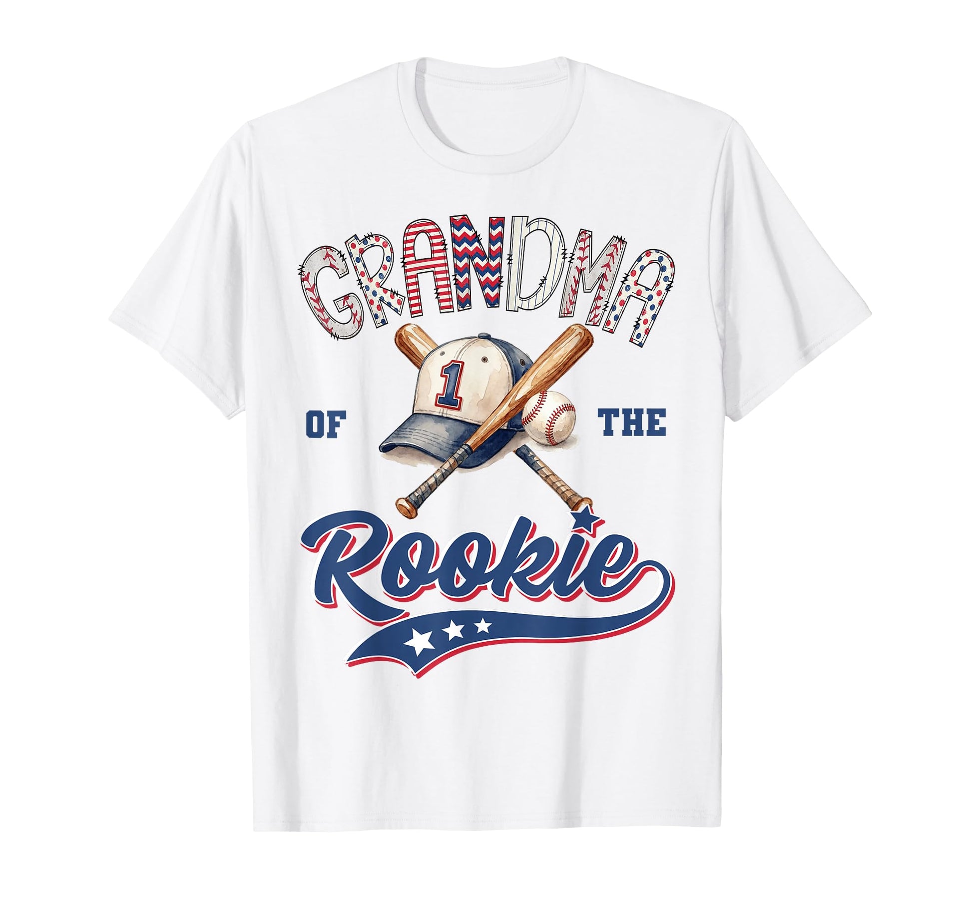 Grandma Rookie Year 1St Birthday T-Shirt - Aesthetic Graphic Men Women - T-Shirt, Sweatshirt, Hoodie