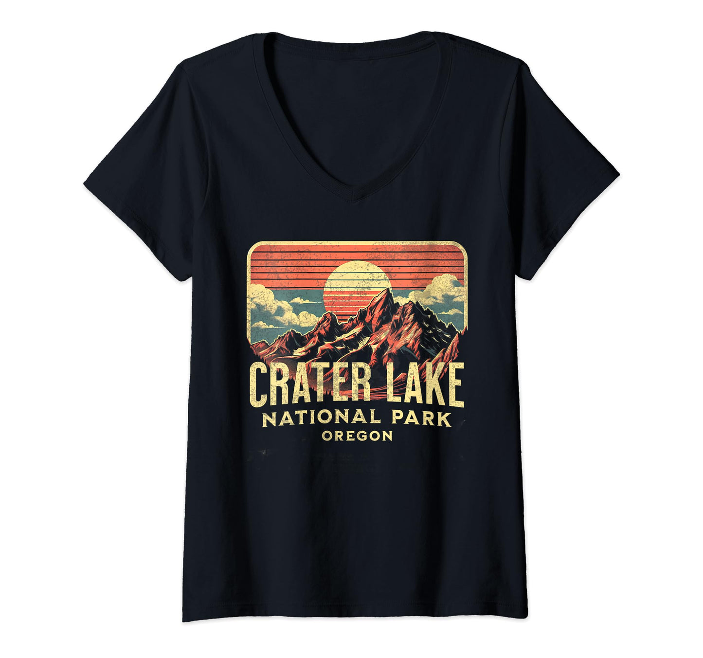 Crater Lake National Park Oregon Usa T-Shirt - Unique Graphic for Adults - T-Shirt, Sweatshirt, Hoodie