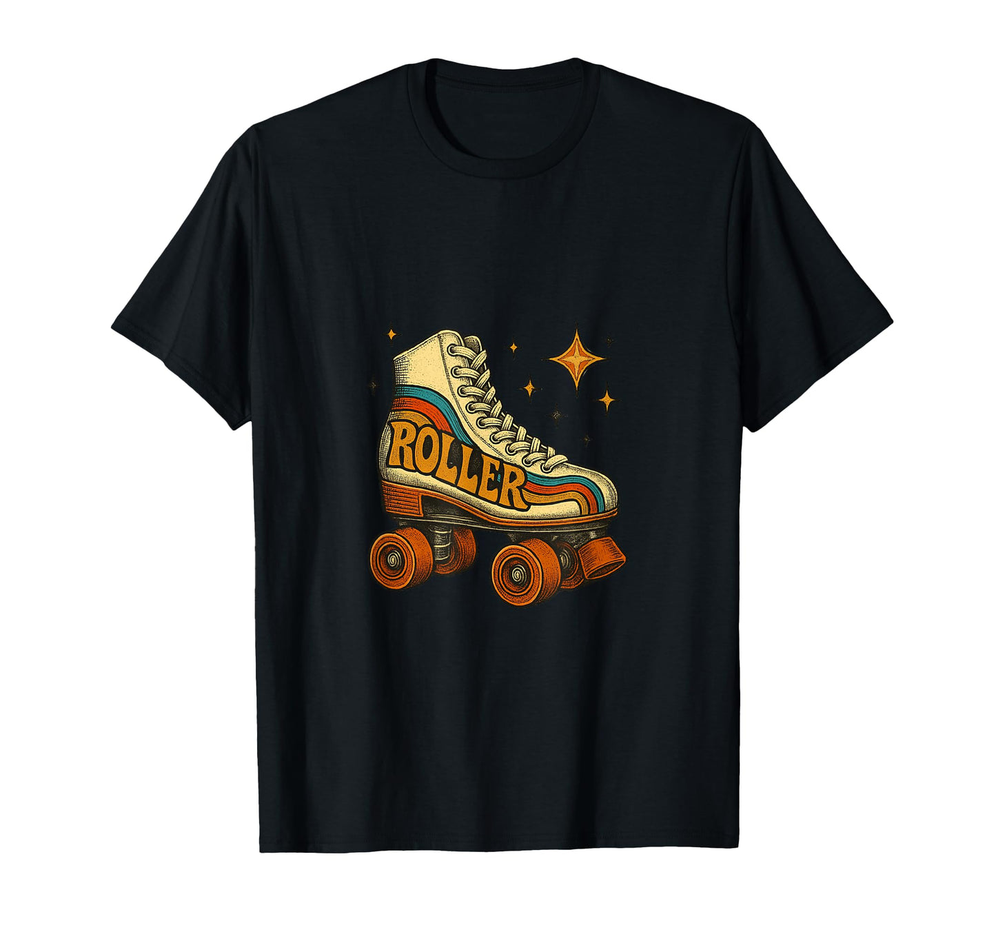 Roller Skate Disco Vibes T-Shirt - Trendy Graphic for Adults - T-Shirt, Sweatshirt, Hoodie
