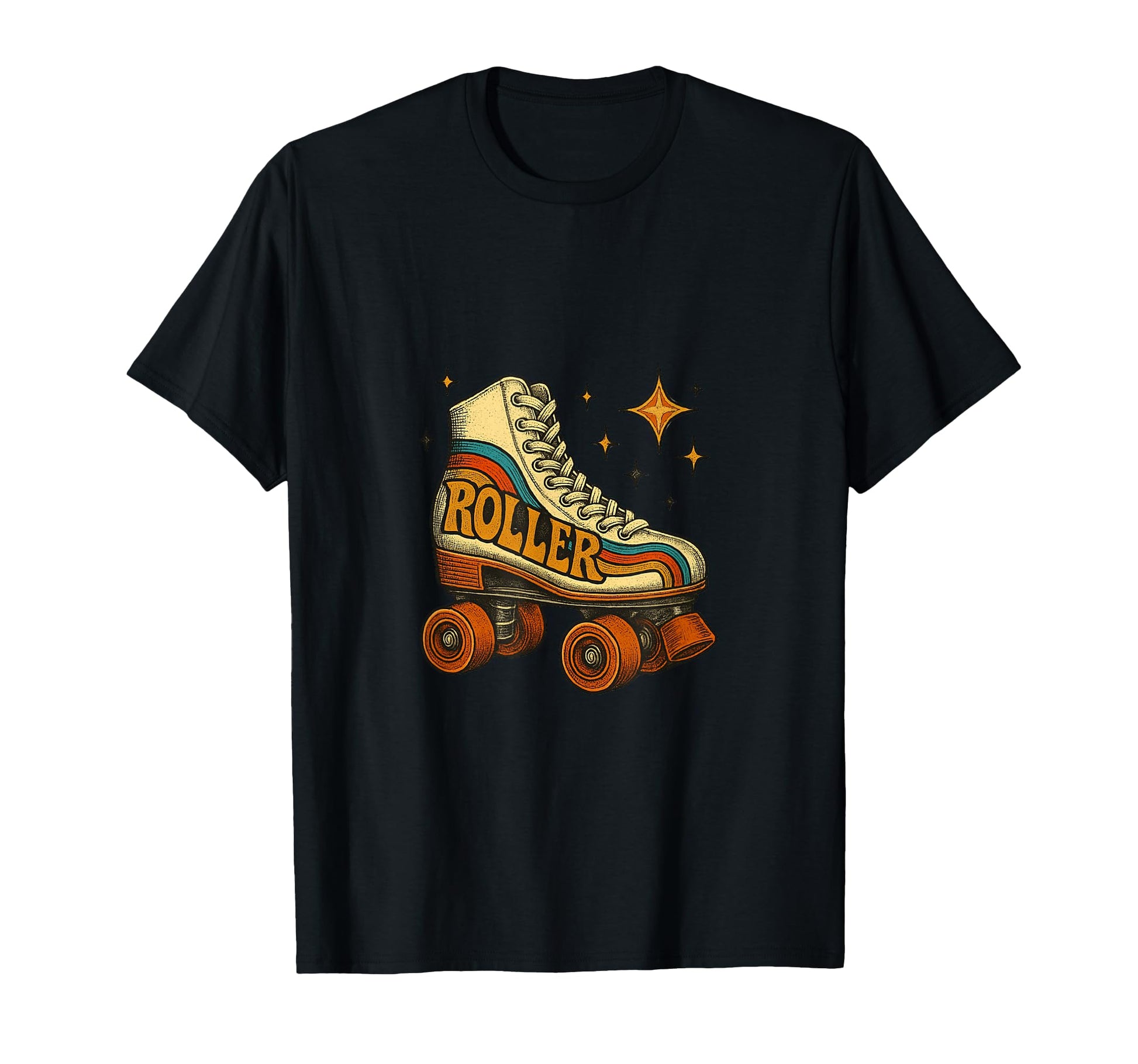 Roller Skate Disco Vibes T-Shirt - Trendy Graphic for Adults - T-Shirt, Sweatshirt, Hoodie
