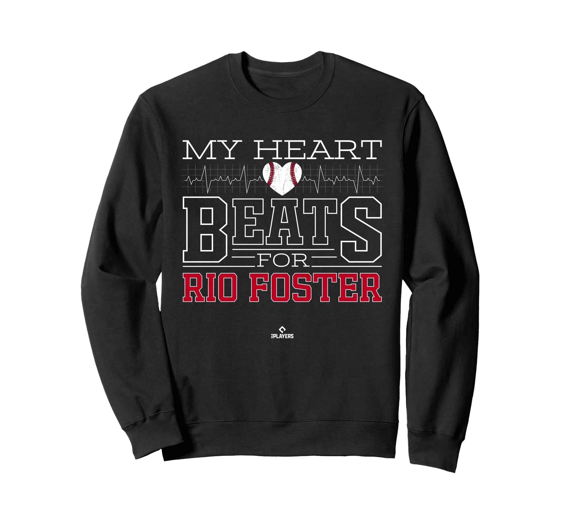 My Heart Beats Rio Foster Prospect Sweatshirt - Fun Novelty Design Unisex - T-Shirt, Sweatshirt, Hoodie