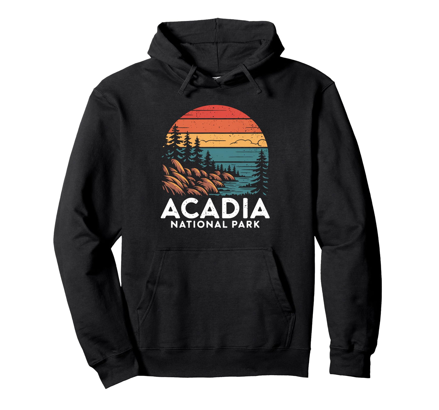 Acadia National Park Scenic Souvenir Hoodie - Novelty Apparel for Adults - T-Shirt, Sweatshirt, Hoodie