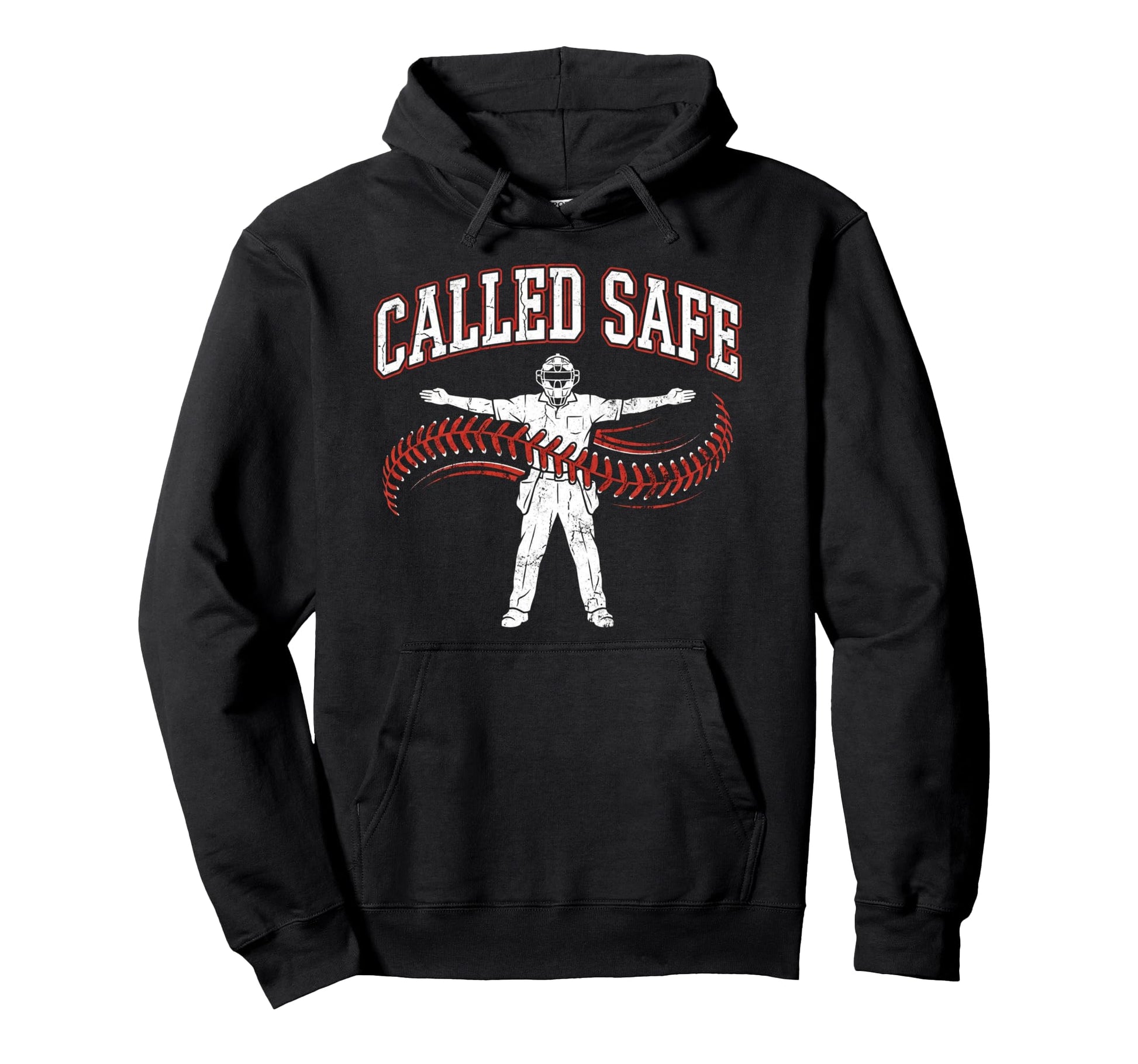 Called Safe Christian Baseball Faith Hoodie - Trendy Graphic for Adults - T-Shirt, Sweatshirt, Hoodie