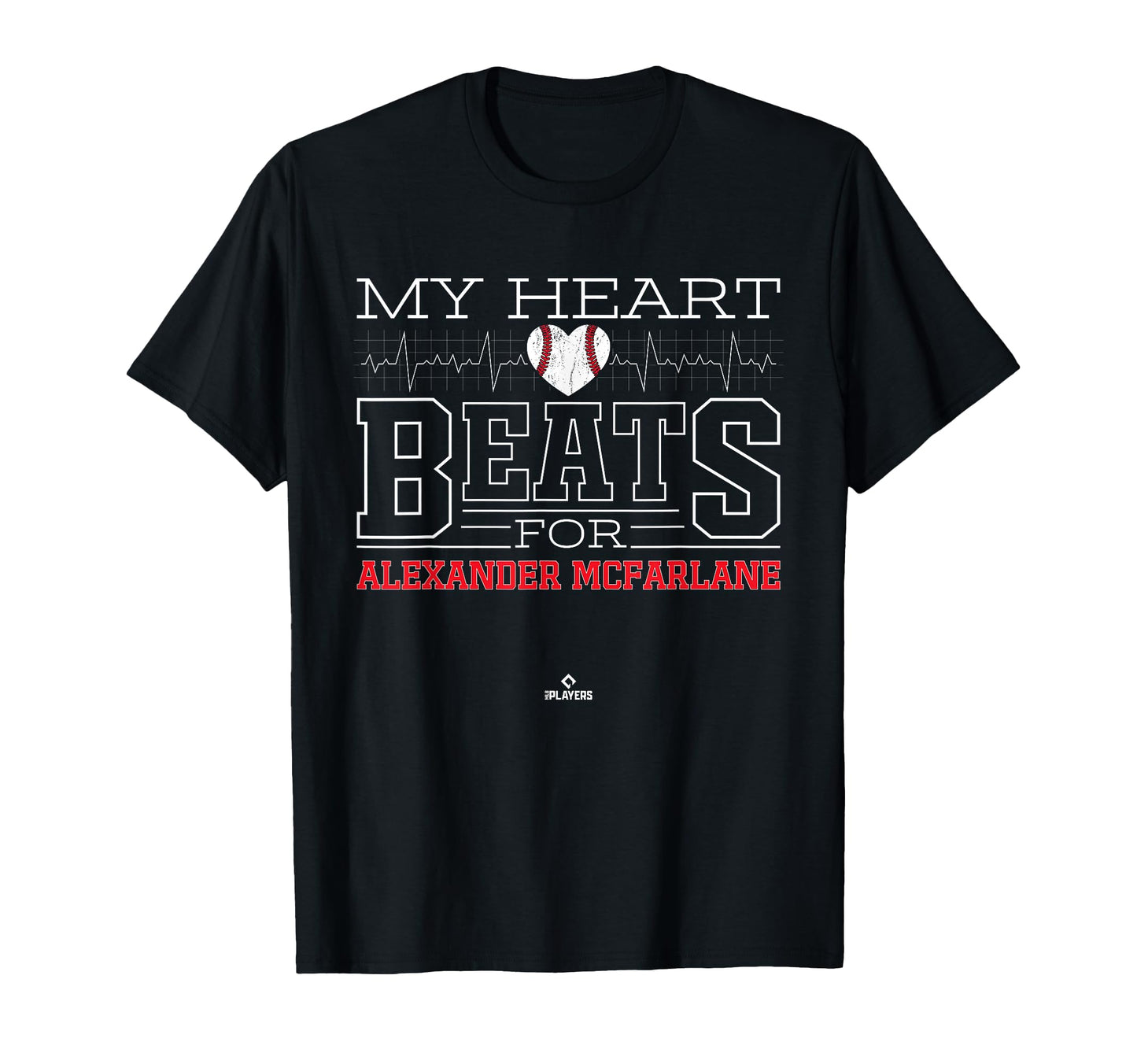 My Heart Beats Alexander Mcfarlane T-Shirt - Novelty Apparel Unisex - T-Shirt, Sweatshirt, Hoodie