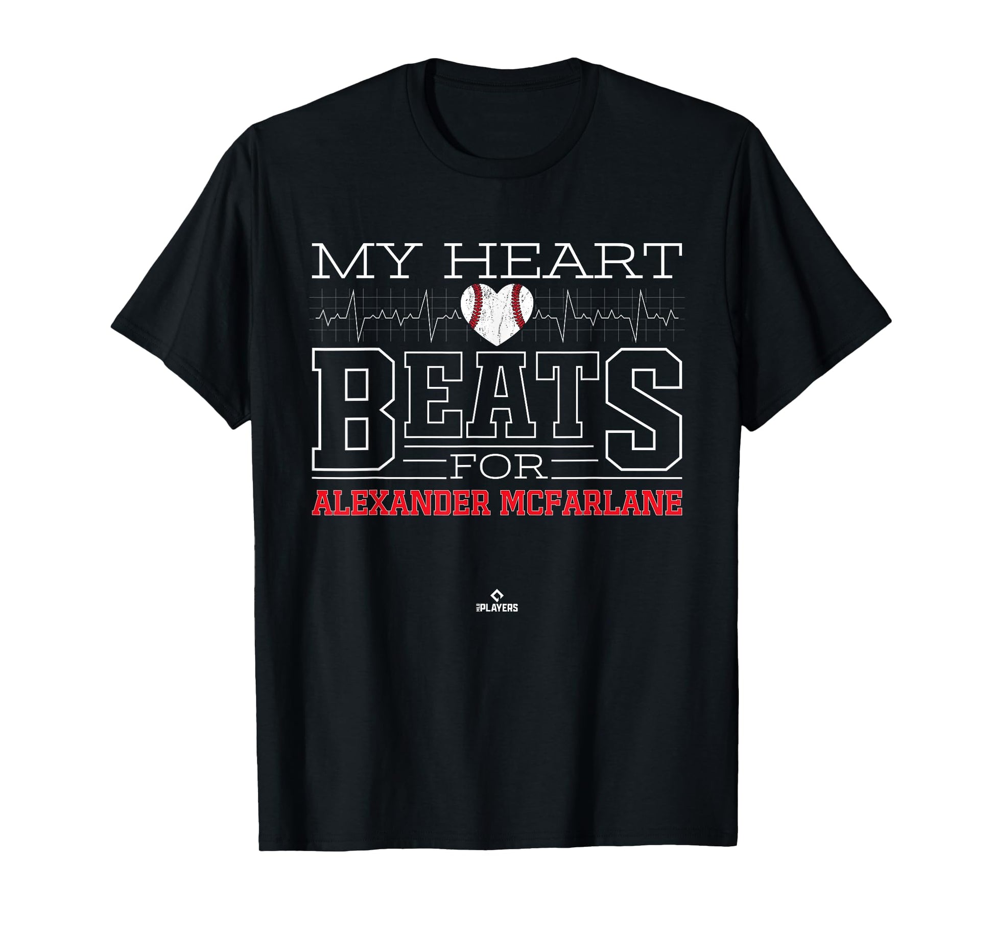 My Heart Beats Alexander Mcfarlane T-Shirt - Novelty Apparel Unisex - T-Shirt, Sweatshirt, Hoodie