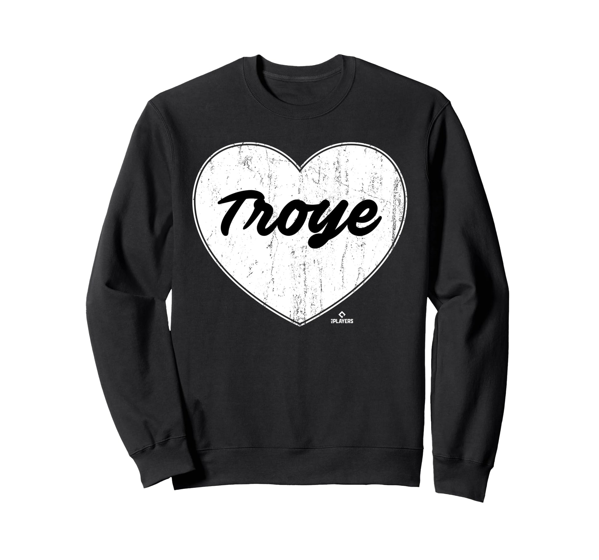 Distressed Heart Christopher Sweatshirt - Minimalist Print for Adults - T-Shirt, Sweatshirt, Hoodie