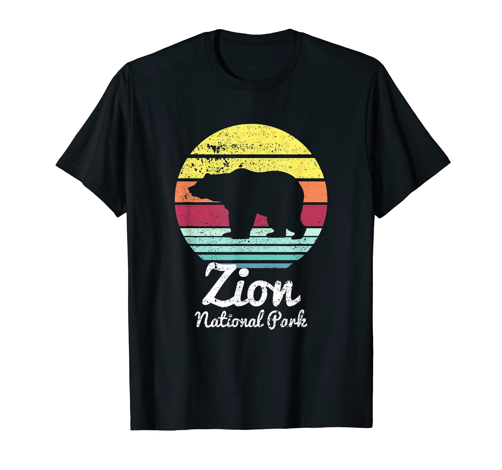 Zion National Park Utah Bear T-Shirt - Graphic Print for Adults - T-Shirt, Sweatshirt, Hoodie