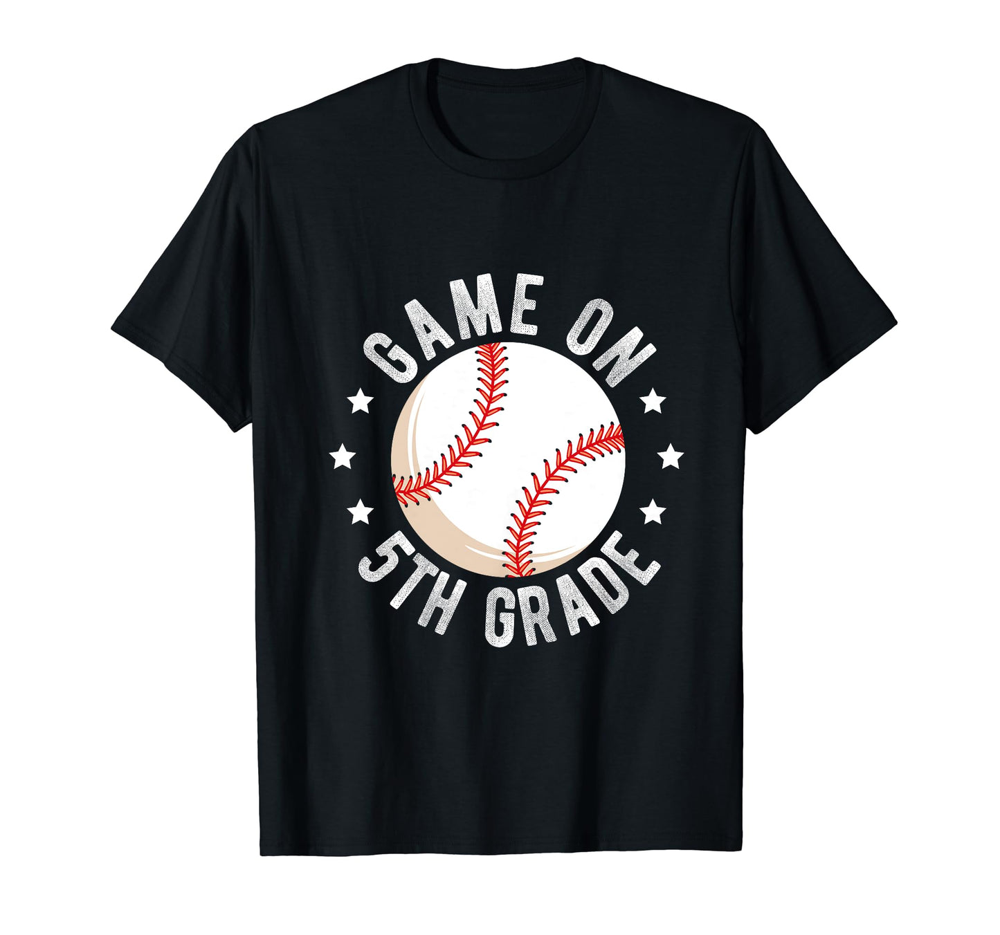 Game 5Th Grade Baseball School T-Shirt - Custom Art Print Men Women - T-Shirt, Sweatshirt, Hoodie