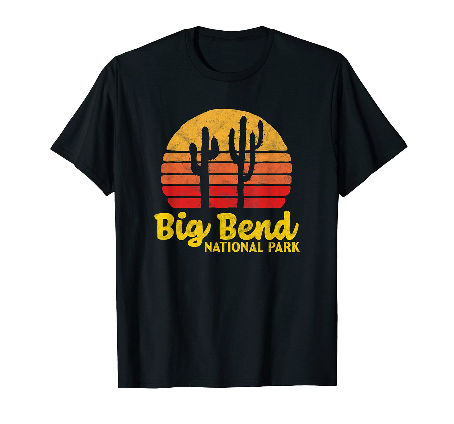 Big Bend National Park Texas Cactus T-Shirt - Unique Graphic for Adults - T-Shirt, Sweatshirt, Hoodie