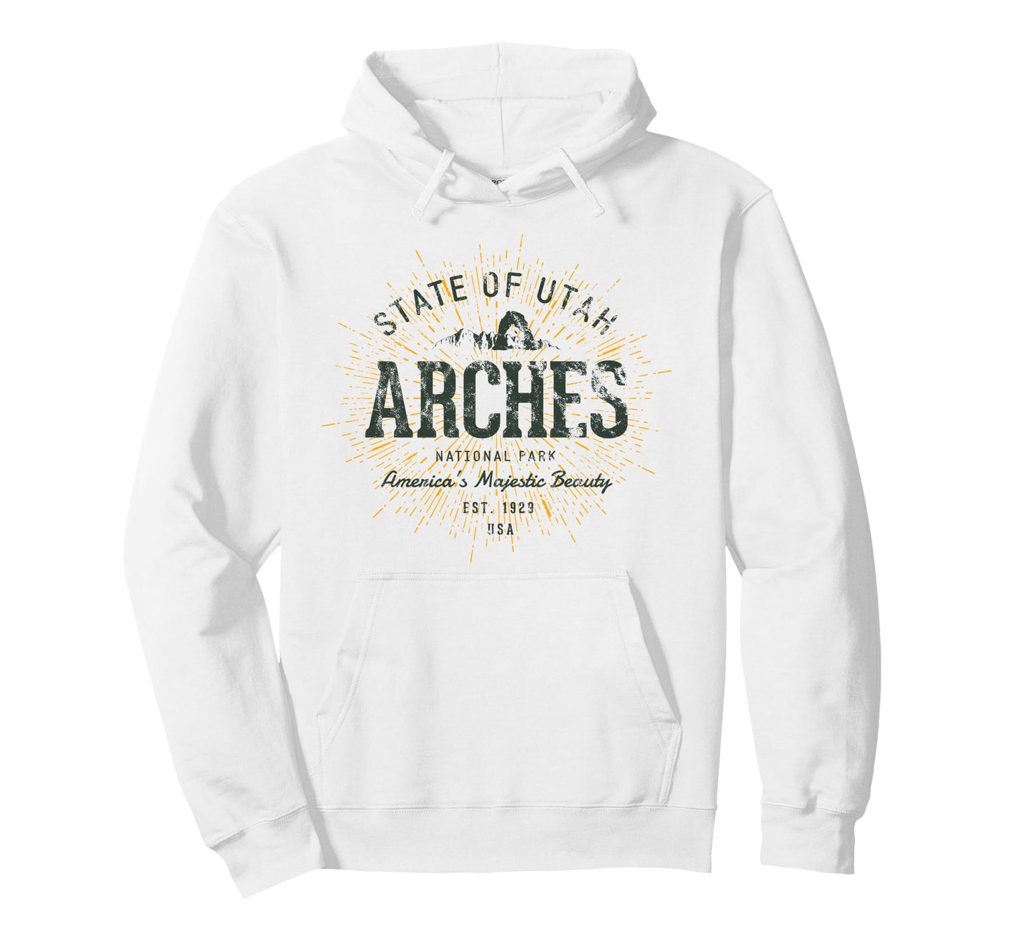 Arches National Park Hoodie - Trendy Graphic Unisex - T-Shirt, Sweatshirt, Hoodie